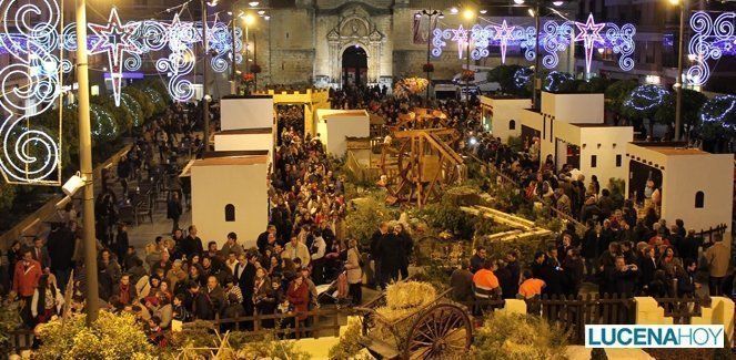  120.500 personas visitaron el Belén de la Plaza Nueva, que se repetirá este año 
