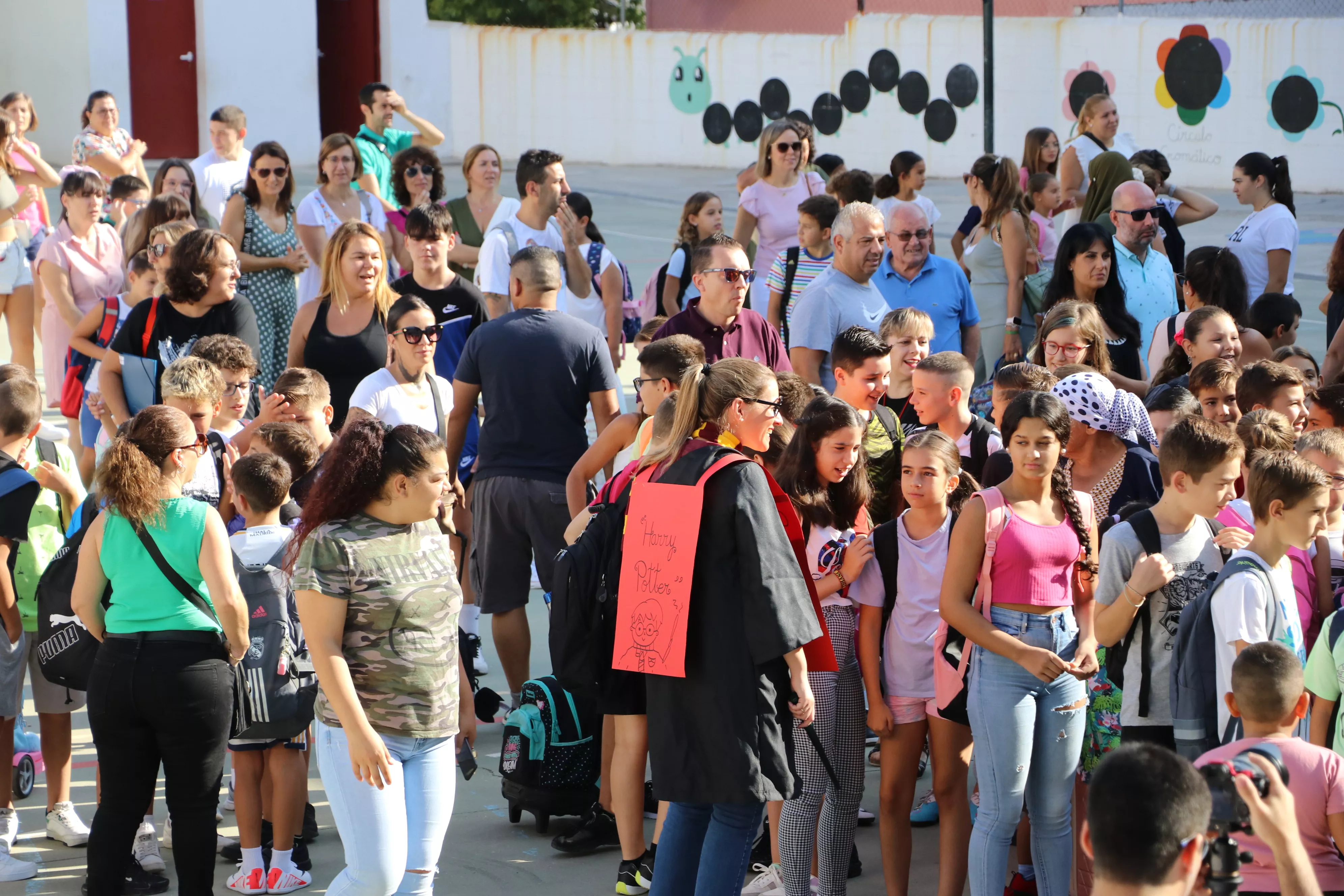 Inicio del curso escolar en el Colegio El Valle