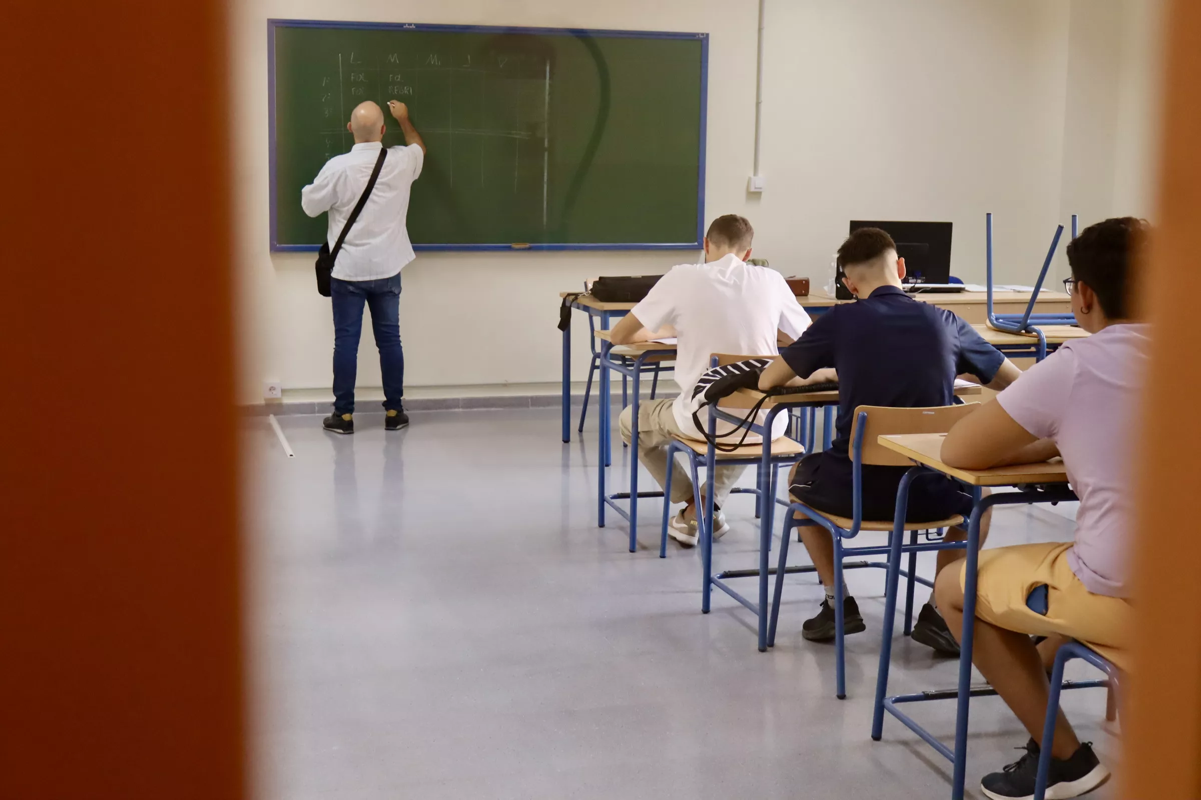 Inicio del curso escolar en Secundaria