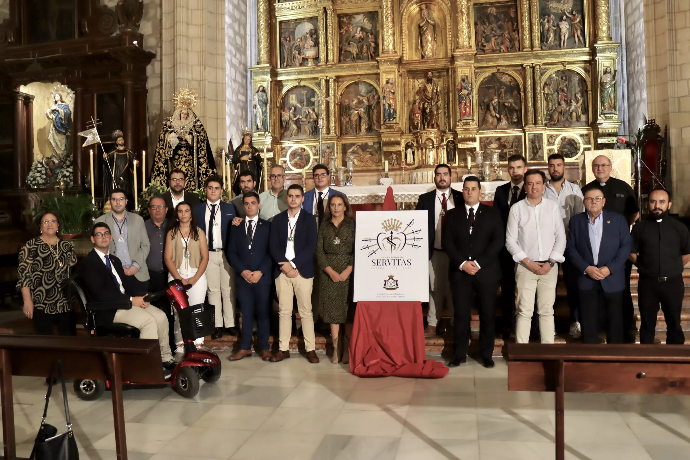 Presentación de los actos del 300 Aniversario de la Congregación Servita de Lucena