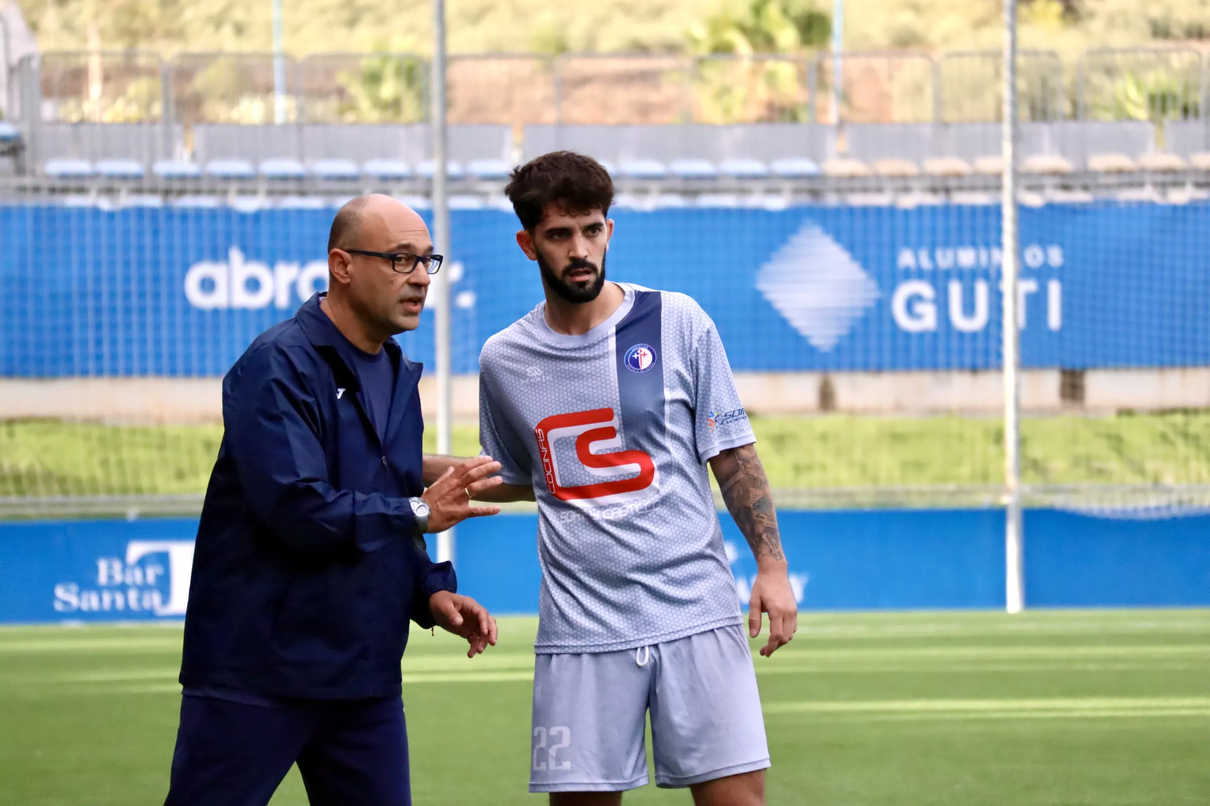 José María Fuillerat durante un encuentro de esta temporada