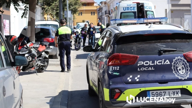 Una imagen del accidente Una imagen del accidente