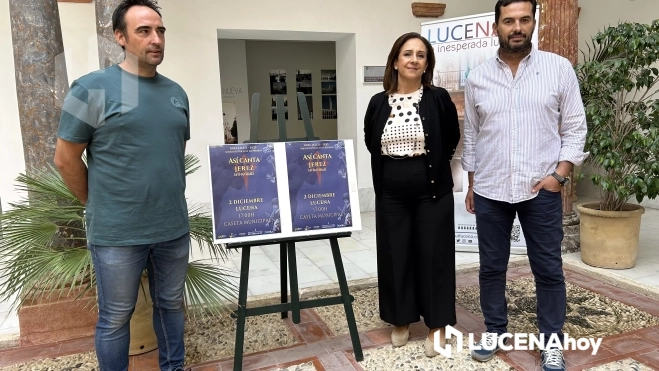 Presentación del evento por Alberto Guardeño, José María Lavela y Araceli Rodríguez
