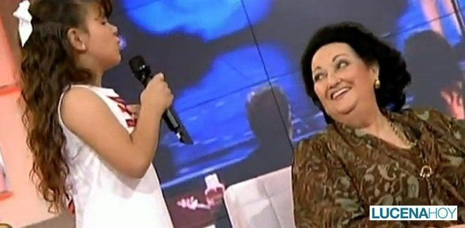  La cantante lucentina Lucía García actuará el próximo jueves en "La Voz Kids" 
