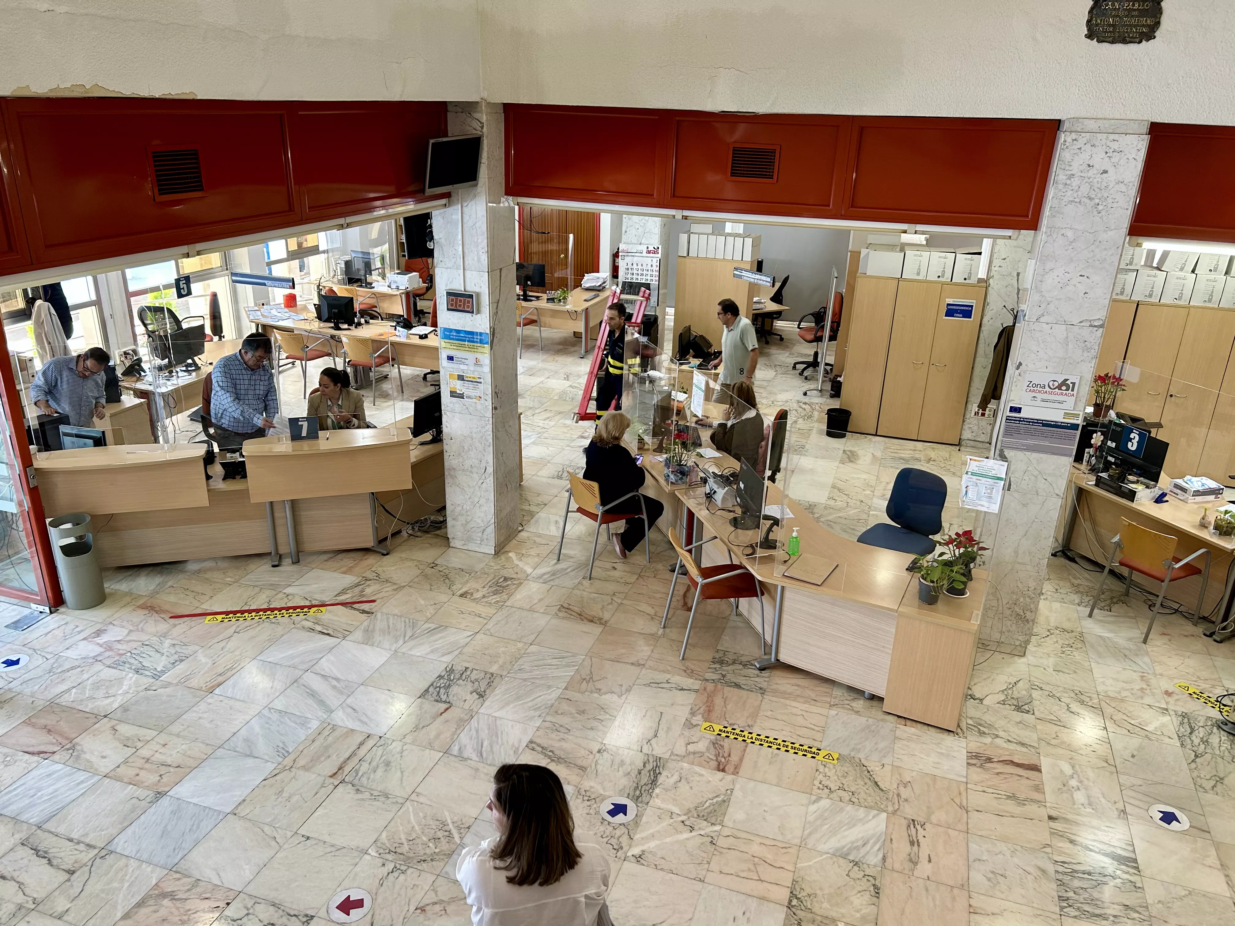 Una imagen del Ayuntamiento de Lucena. Archivo