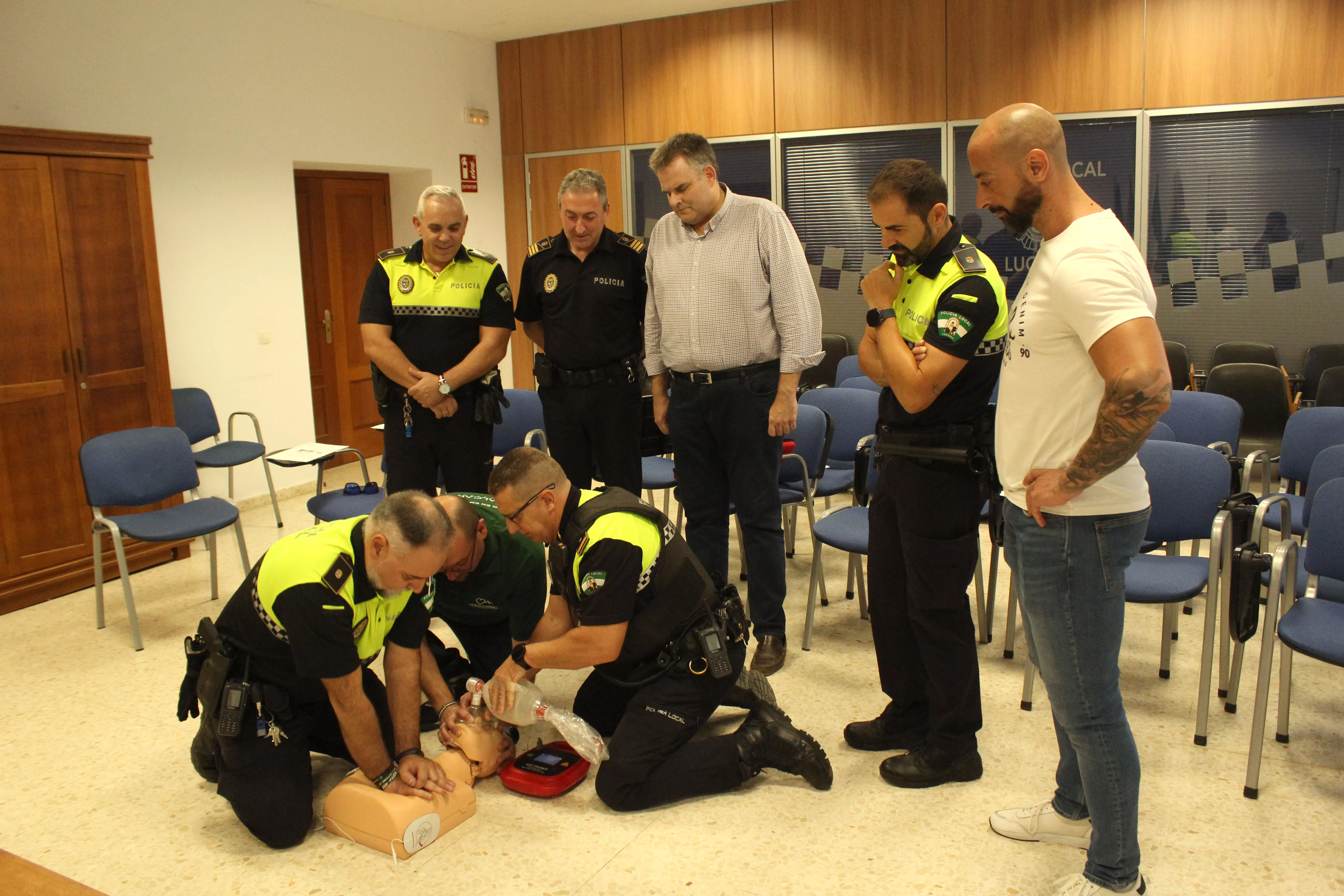 Realización del curso de formación de la Policía Local de Lucena