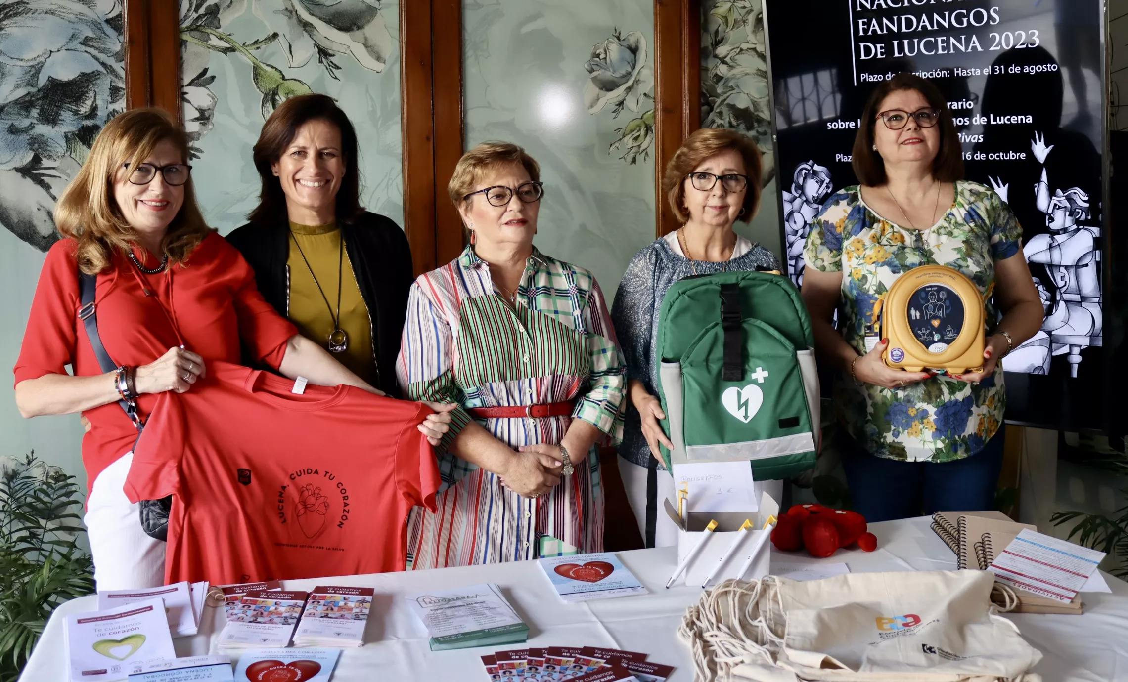 Presentación de las actividades por la III Semana del Corazón en Lucena