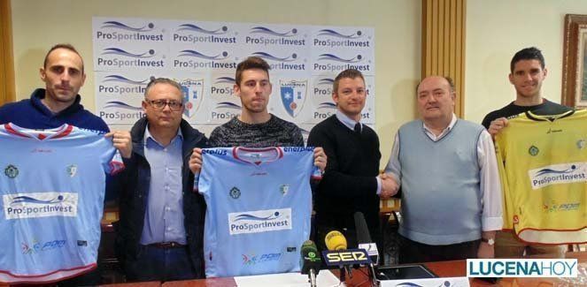  El Lucena CF y Pro Sport Invest acuerdan un convenio de patrocinio 