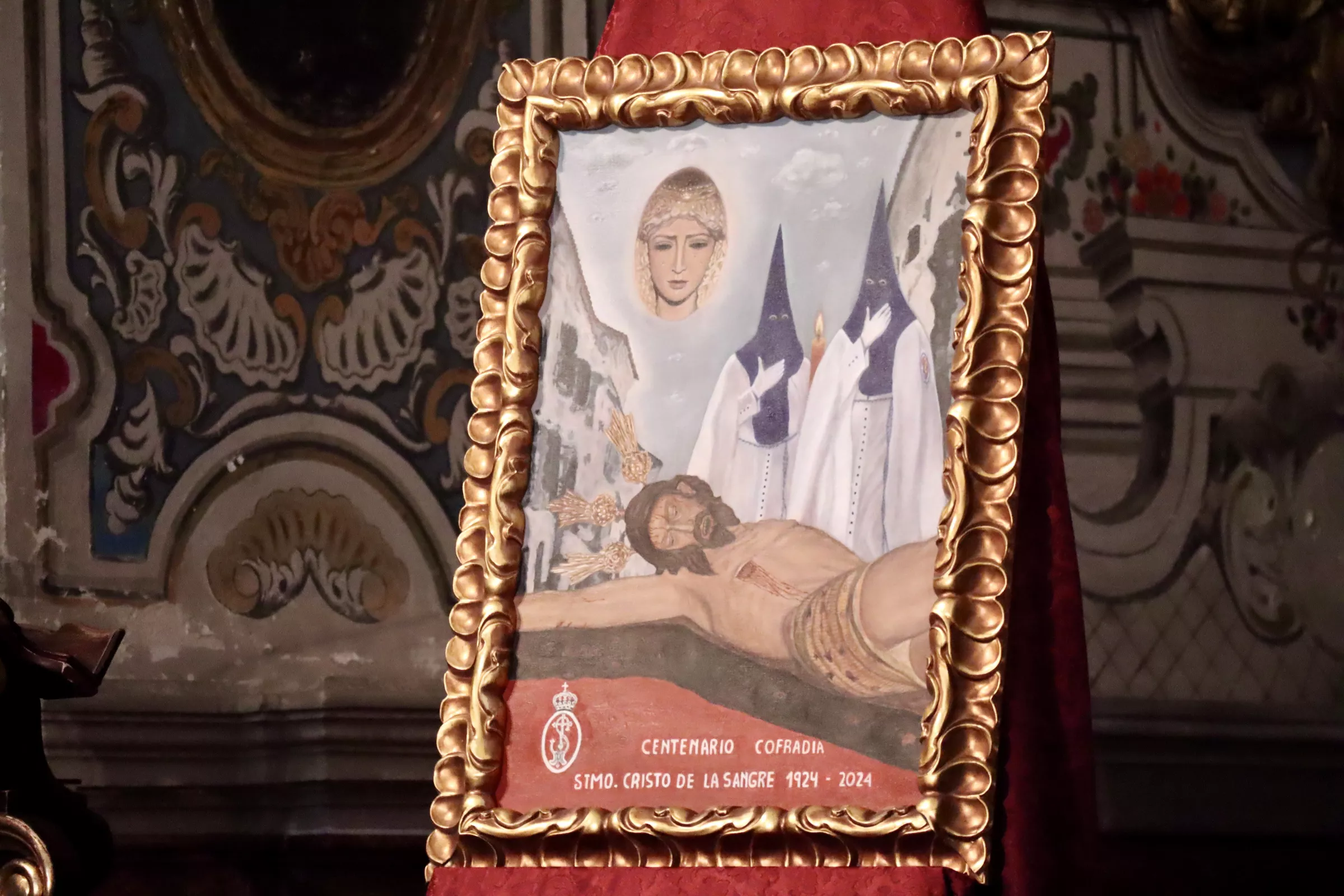 Presentación del cartel y el logotipo conmemorativos del Centenario Fundacional de la Cofradía de la Sangre y Mayor Dolor Presentación del cartel y el logotipo conmemorativos del Centenario Fundacional de la Cofradía de la Sangre y Mayor Dolor