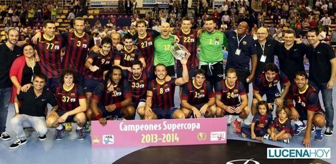  El FC Barcelona de balonmano realizará un entrenamiento este jueves en Lucena 