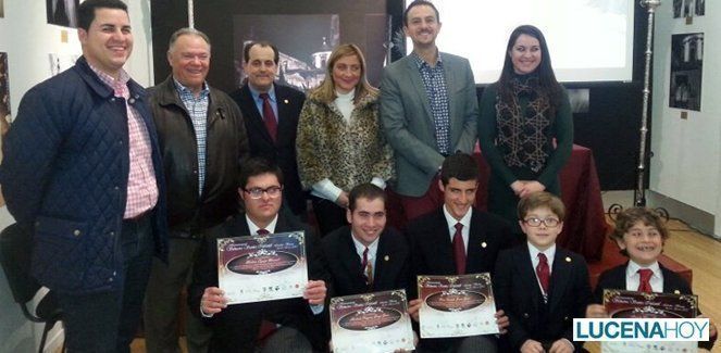  Los niños que trasladaron a Baena la Semana Santa de Lucena son reconocidos con un diploma 