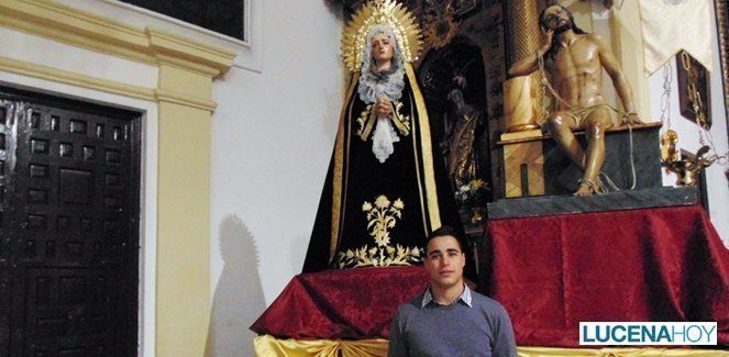  Juan Ramírez, manijero de la Virgen de los Dolores: "A ilusión no nos gana nadie" 