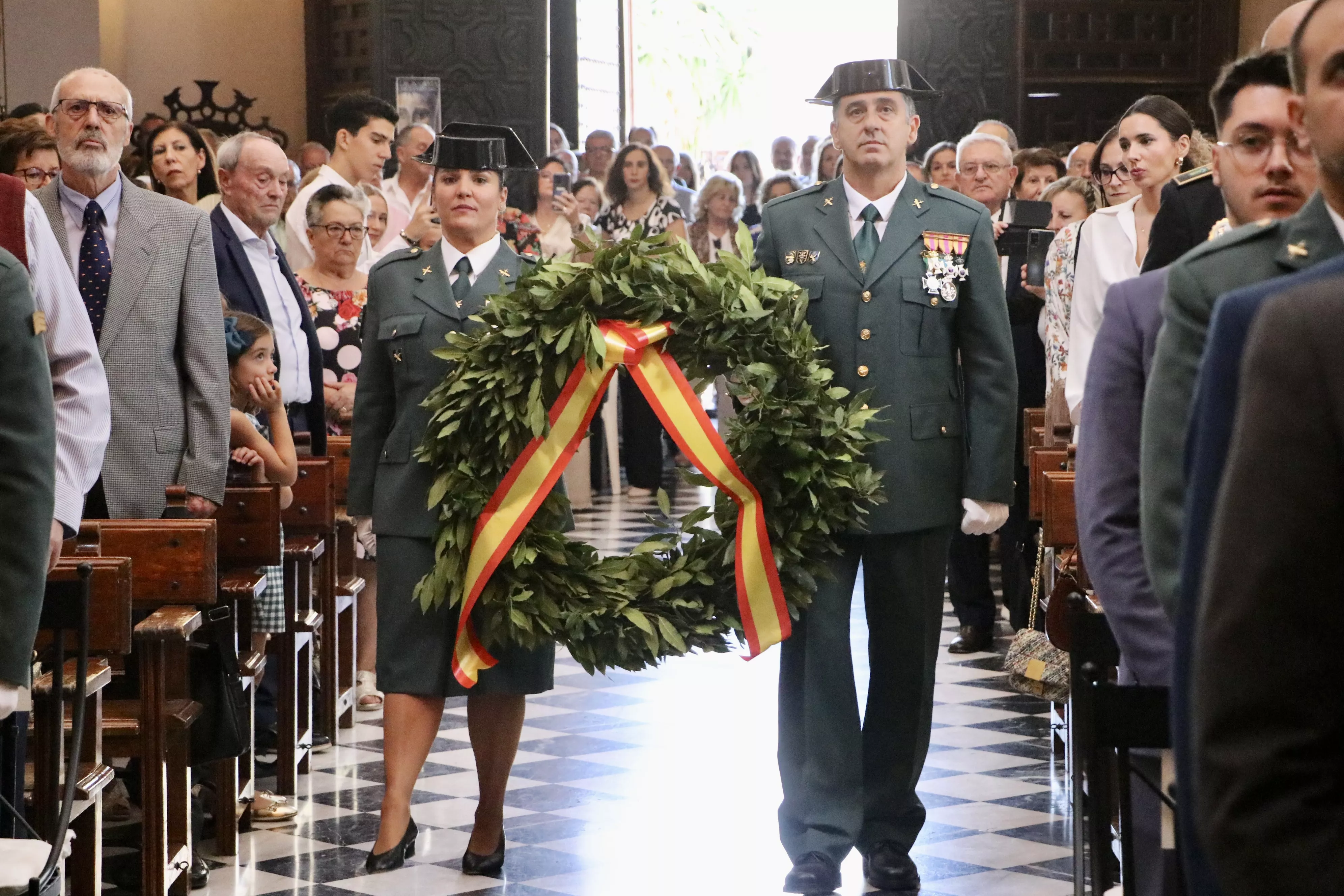 Acto de la Guardia Civil por el Día del Pilar