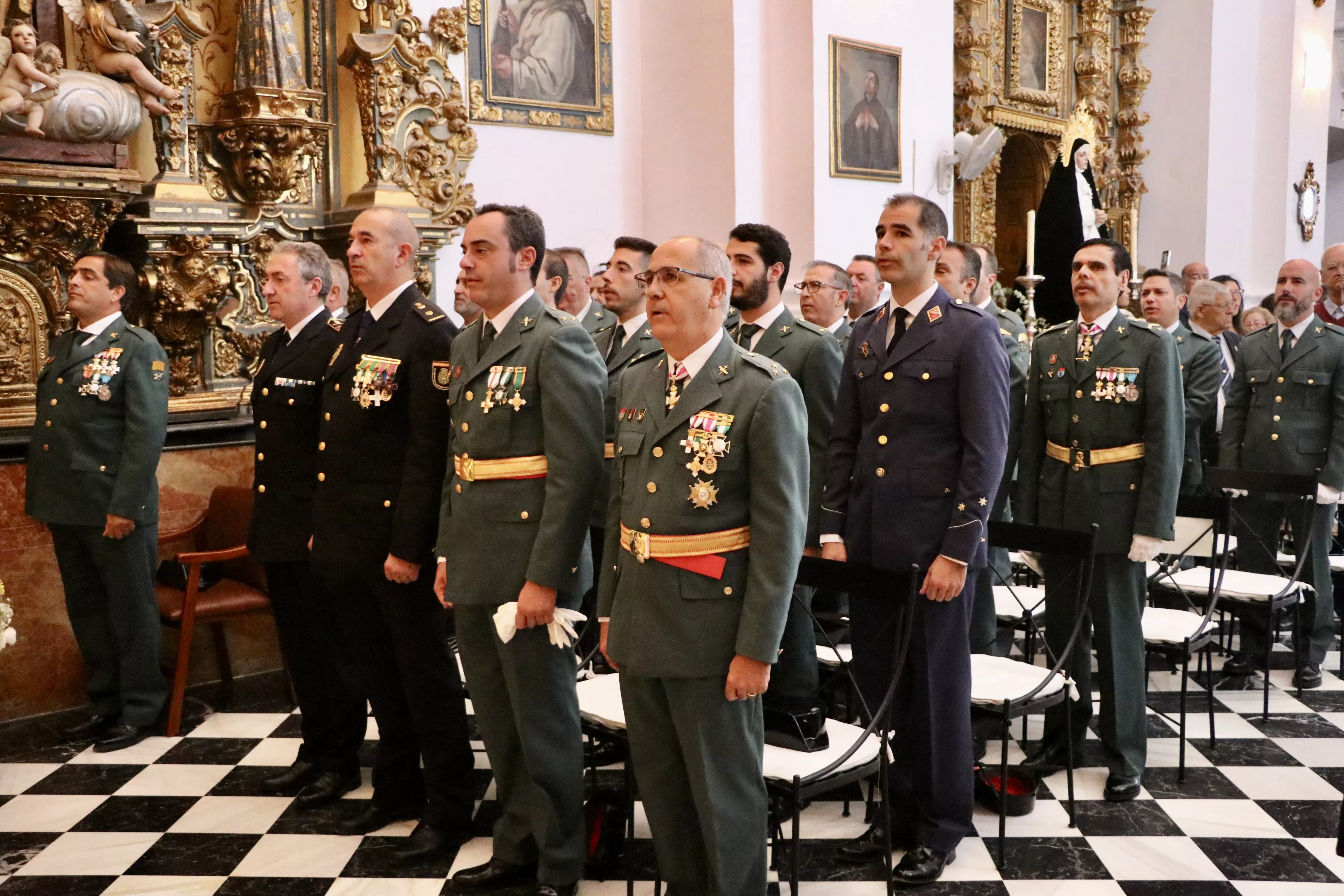 Acto de la Guardia Civil por el Día del Pilar