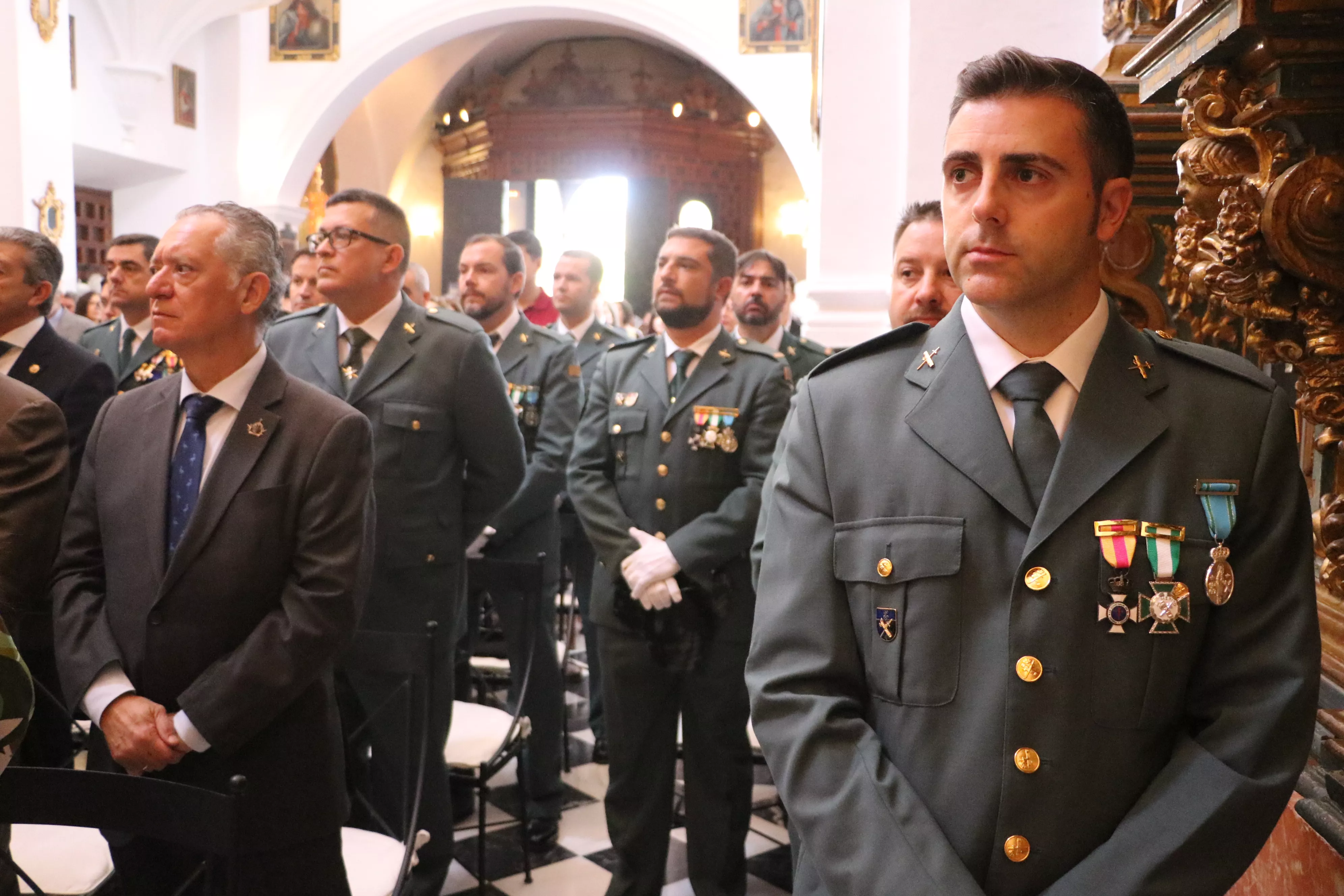 Acto de la Guardia Civil por el Día del Pilar