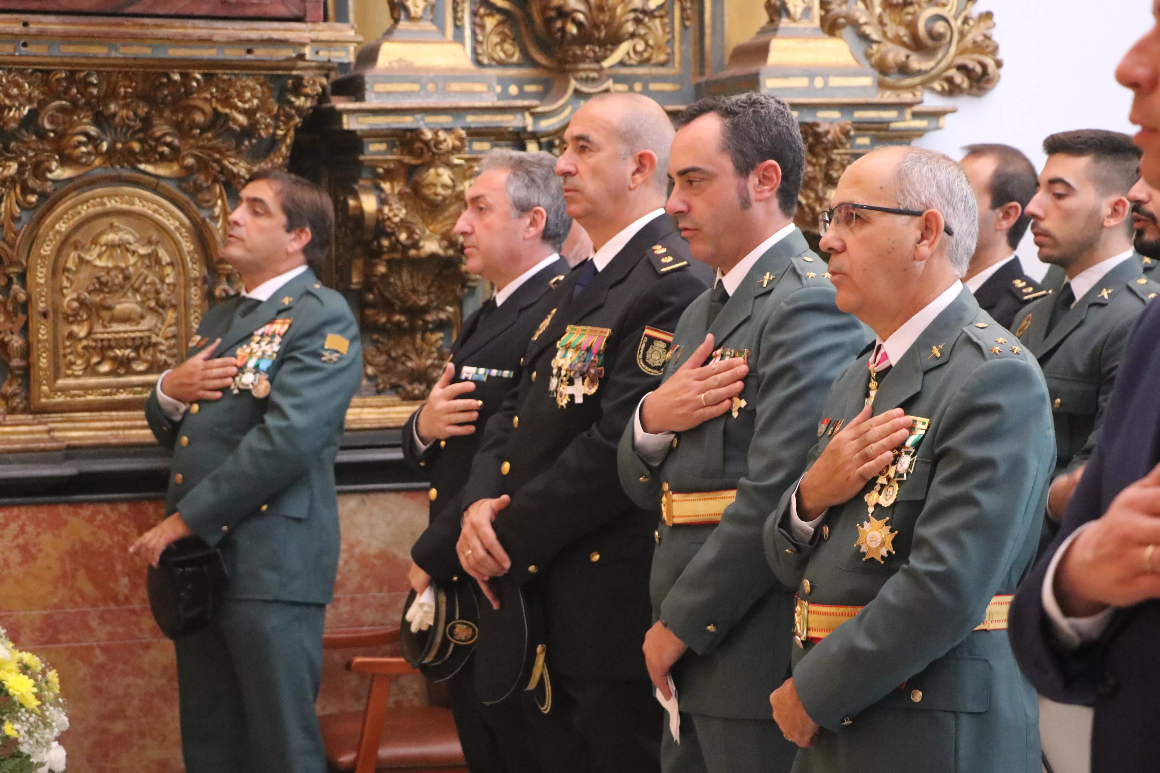 Acto de la Guardia Civil por el Día del Pilar