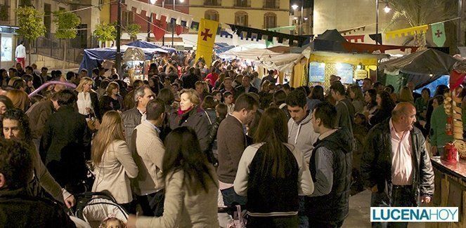  Mercado Medieval instalado en el entorno del Castillo. Archivo LucenaHoy 