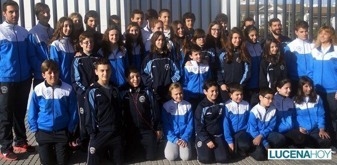  El Club de Natación Lucena consigue 25 medallas en el Trofeo Ciudad de Montilla (fotos) 