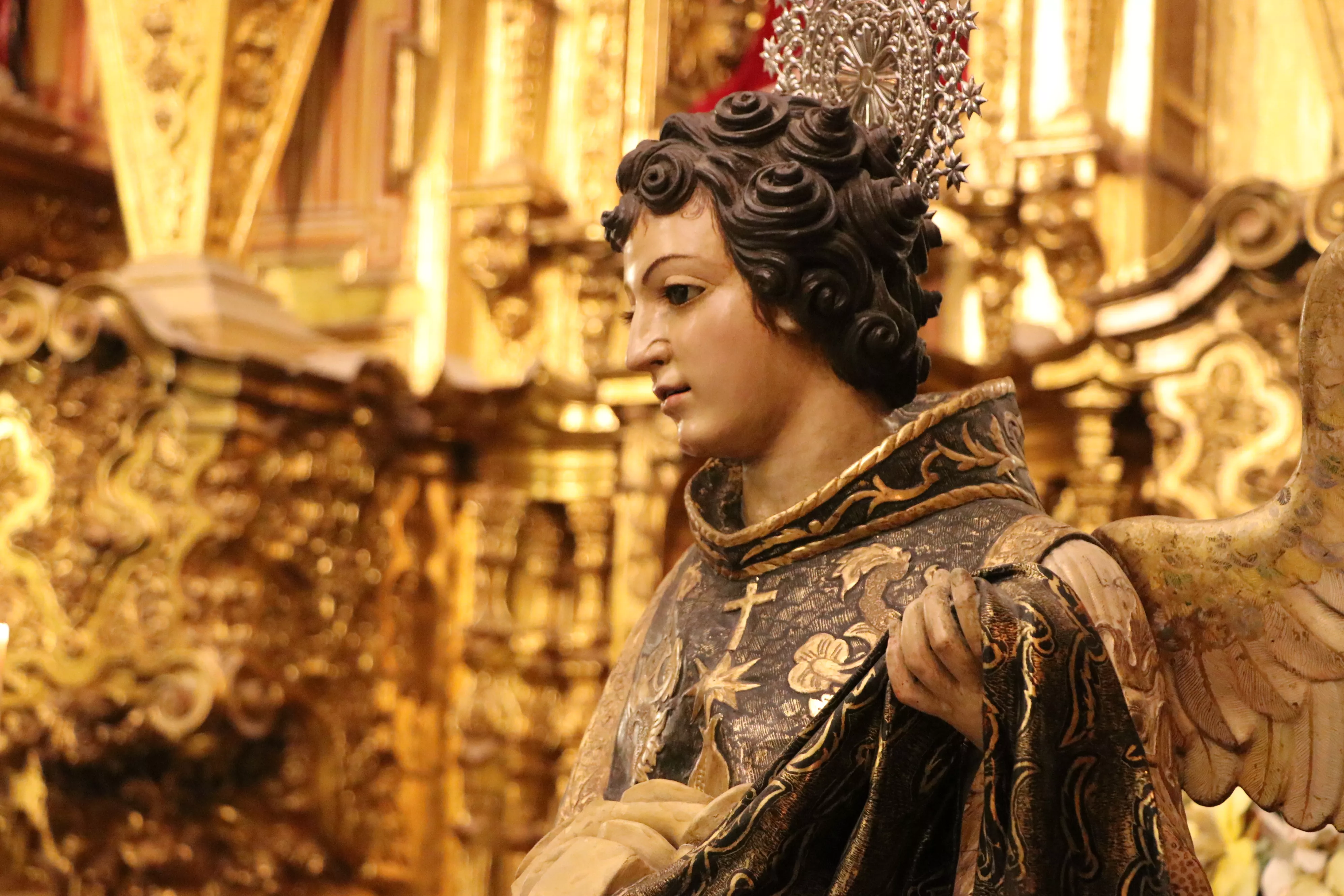 Reparto de las rosquillas de San Rafael
