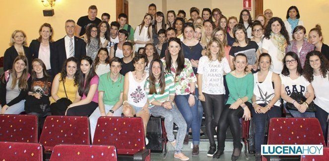  Alumnos de la localidad francesa de Martigues visitan Lucena en un intercambio escolar 