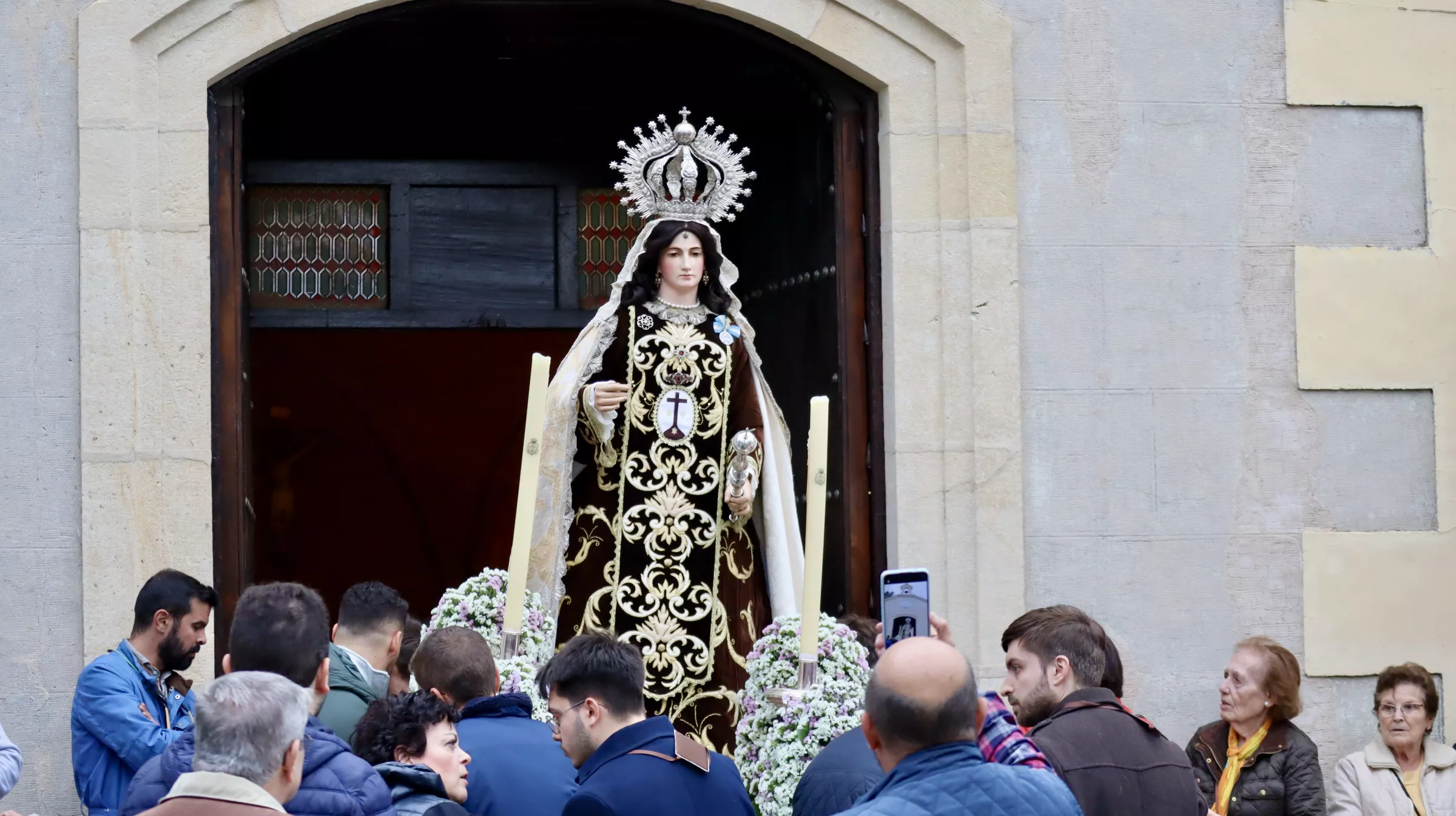 Rosario del Carmen en el Cementerio Virgen de Araceli Rosario del Carmen en el Cementerio Virgen de Araceli