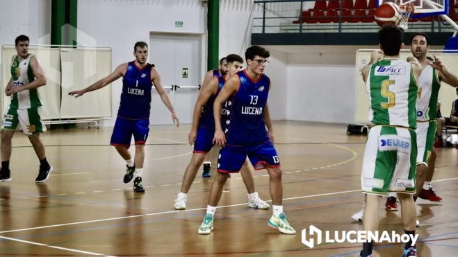 Una imagen del CBL Baloncesto Lucena - Ciudad de Córdoba, disputado recientemente