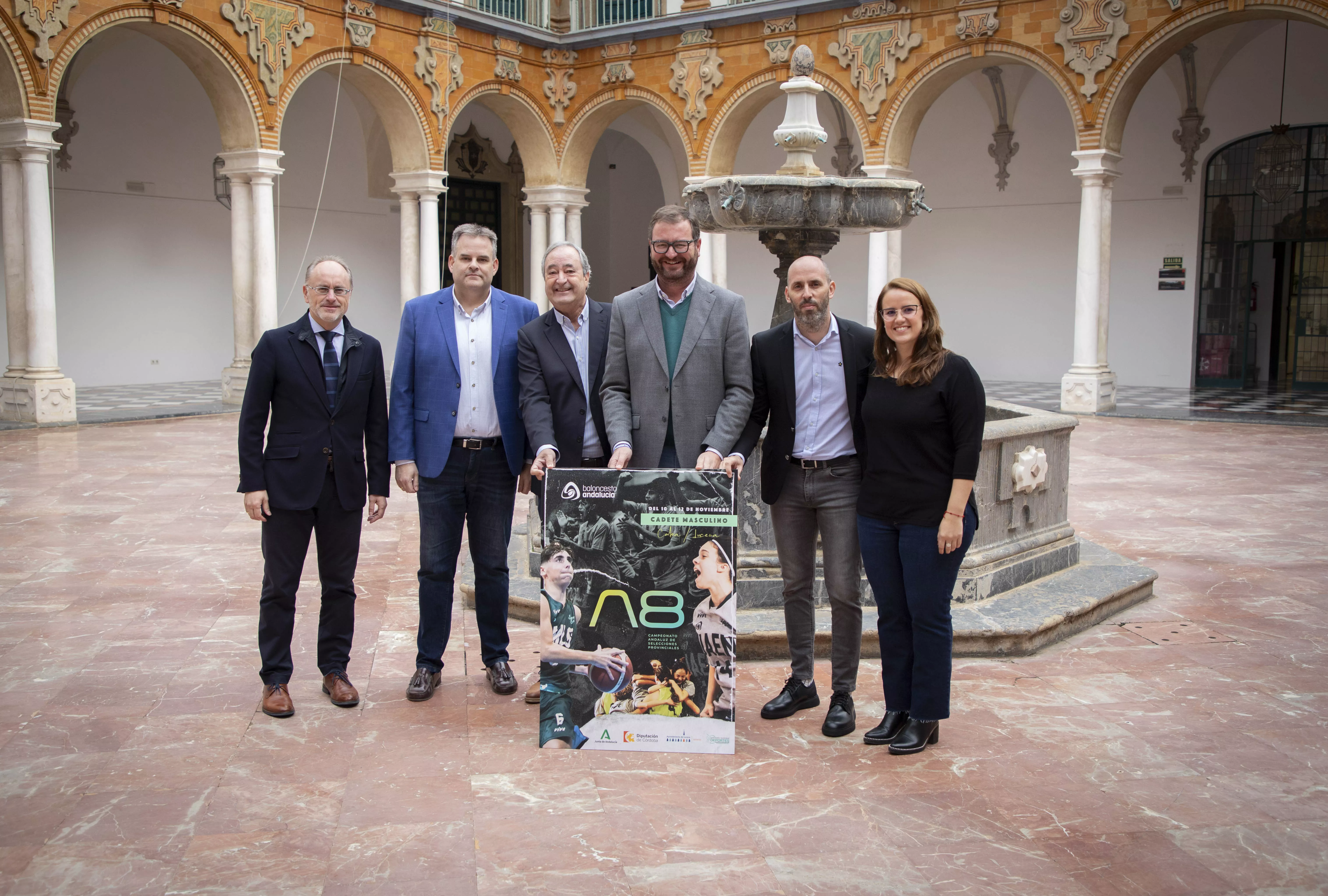 Presentación del Campeonato Andaluz de Selecciones Provinciales de Baloncesto 