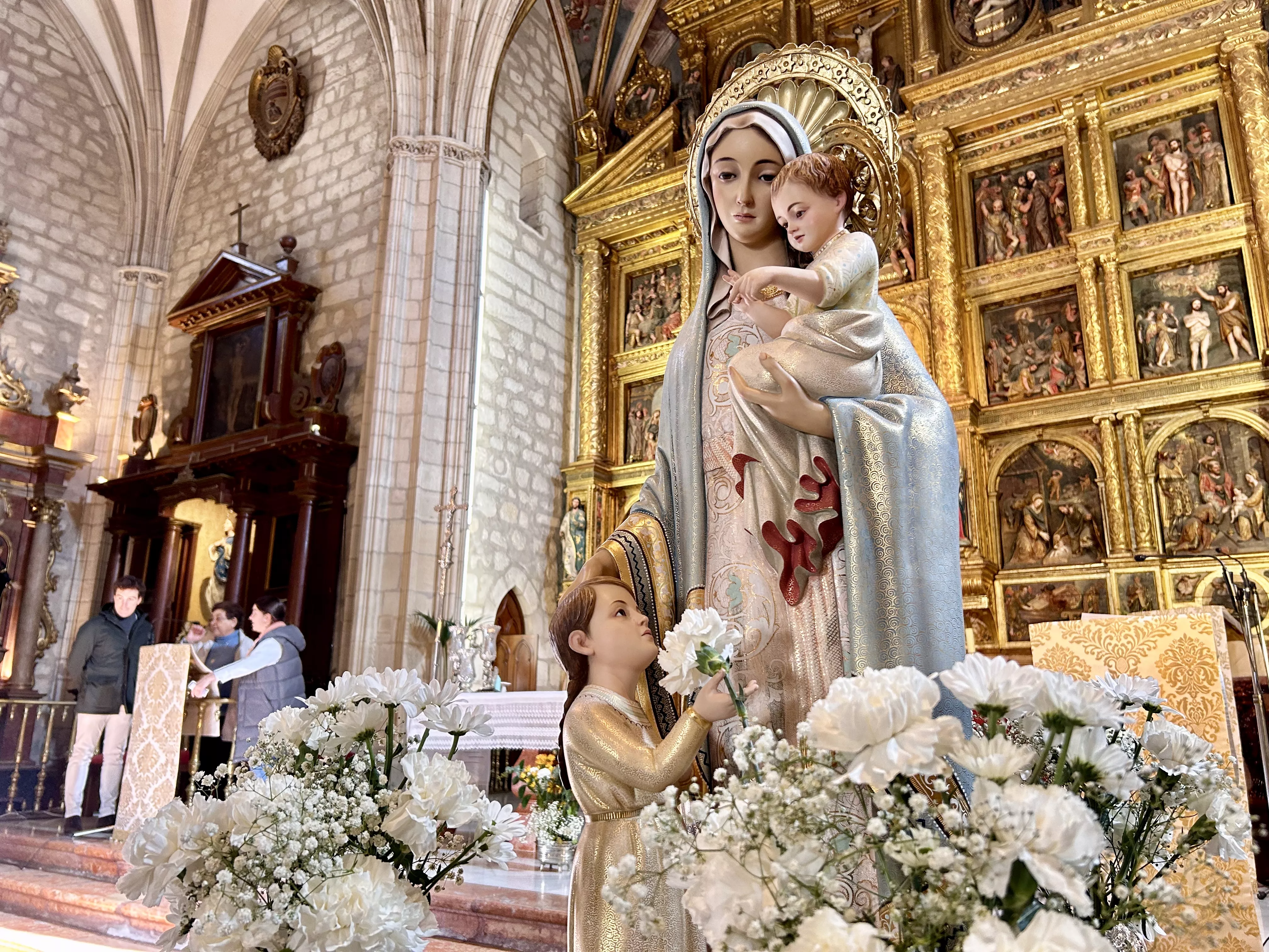 Procesión de la Virgen del Patrocinio. Colegio de la Purísima Procesión de la Virgen del Patrocinio. Colegio de la Purísima