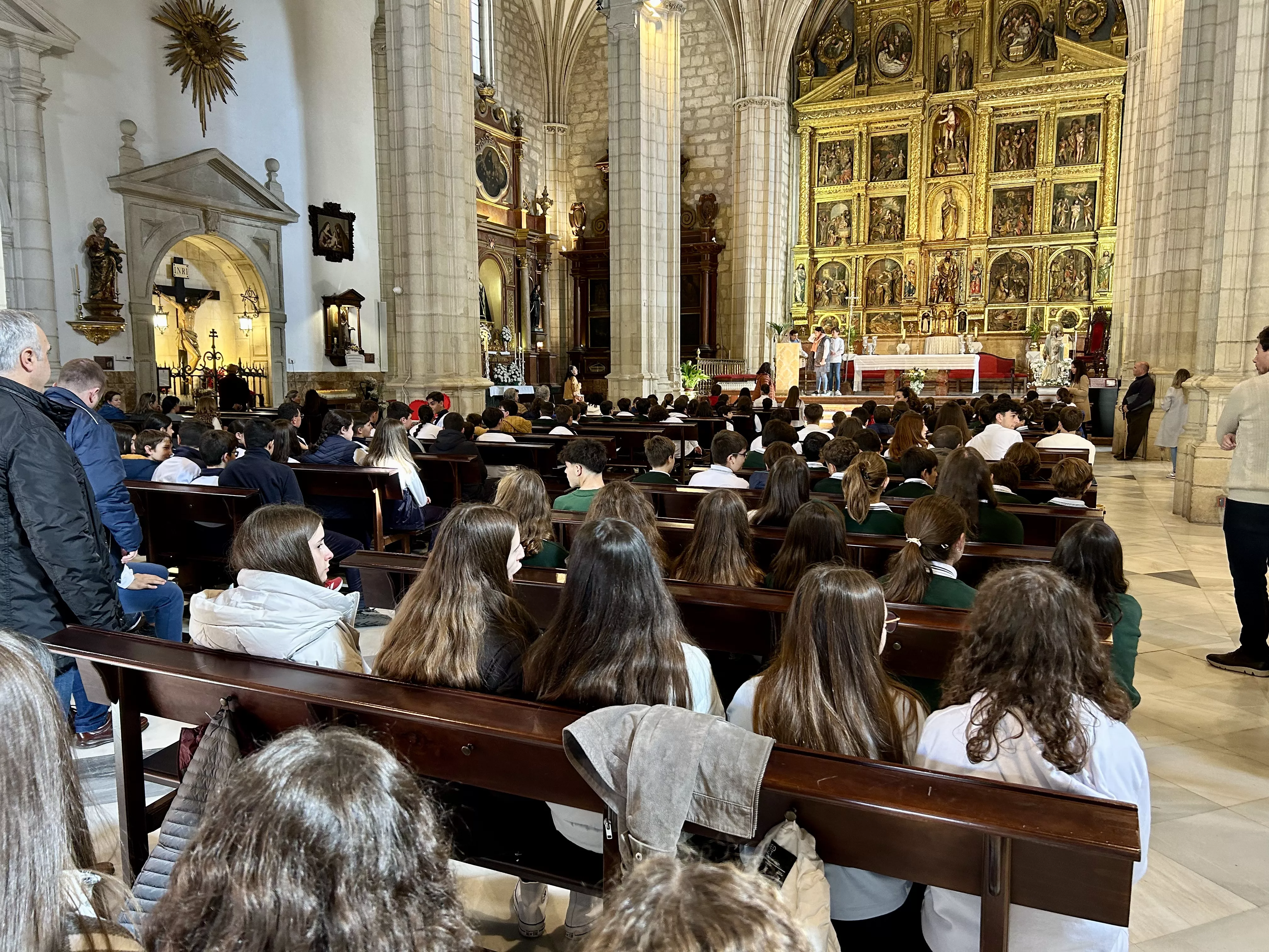 Procesión de la Virgen del Patrocinio. Colegio de la Purísima Procesión de la Virgen del Patrocinio. Colegio de la Purísima