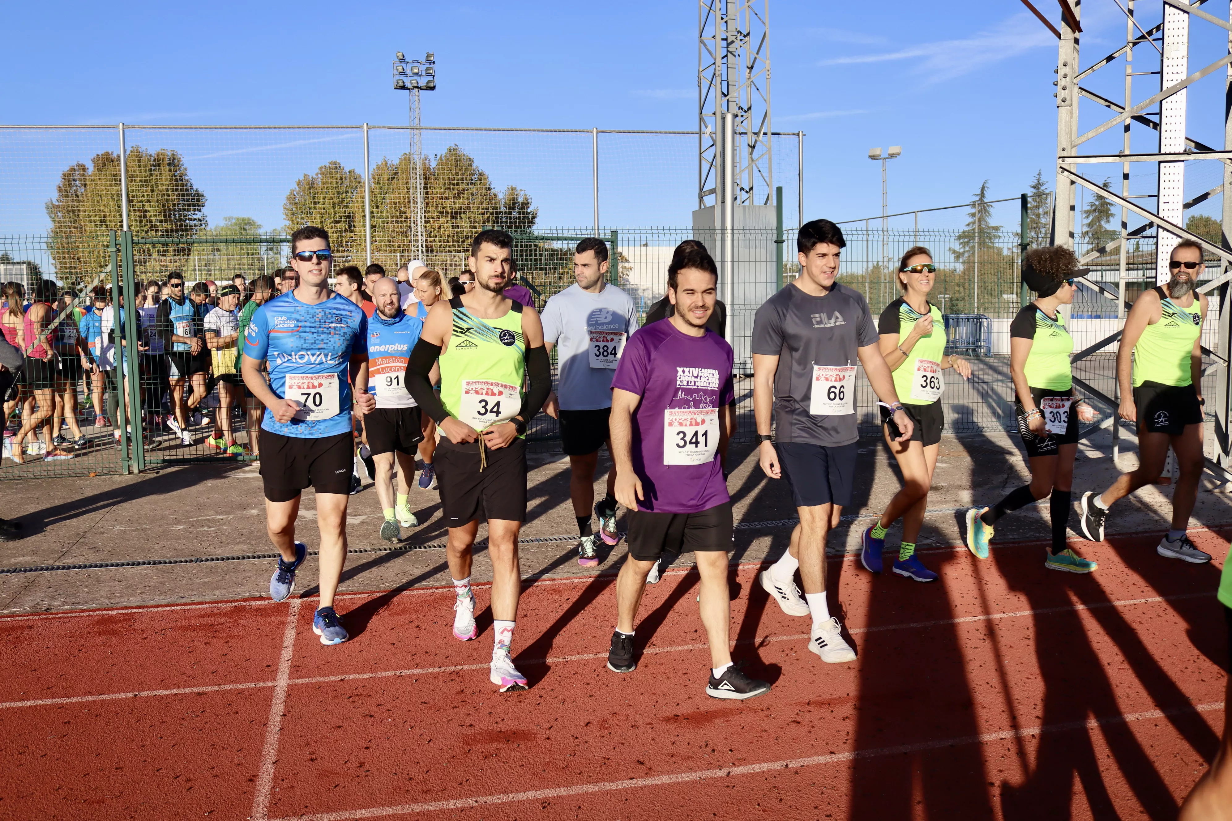 XXIV Carrera Popular Ciudad de Lucena. Salida XXIV Carrera Popular Ciudad de Lucena. Salida