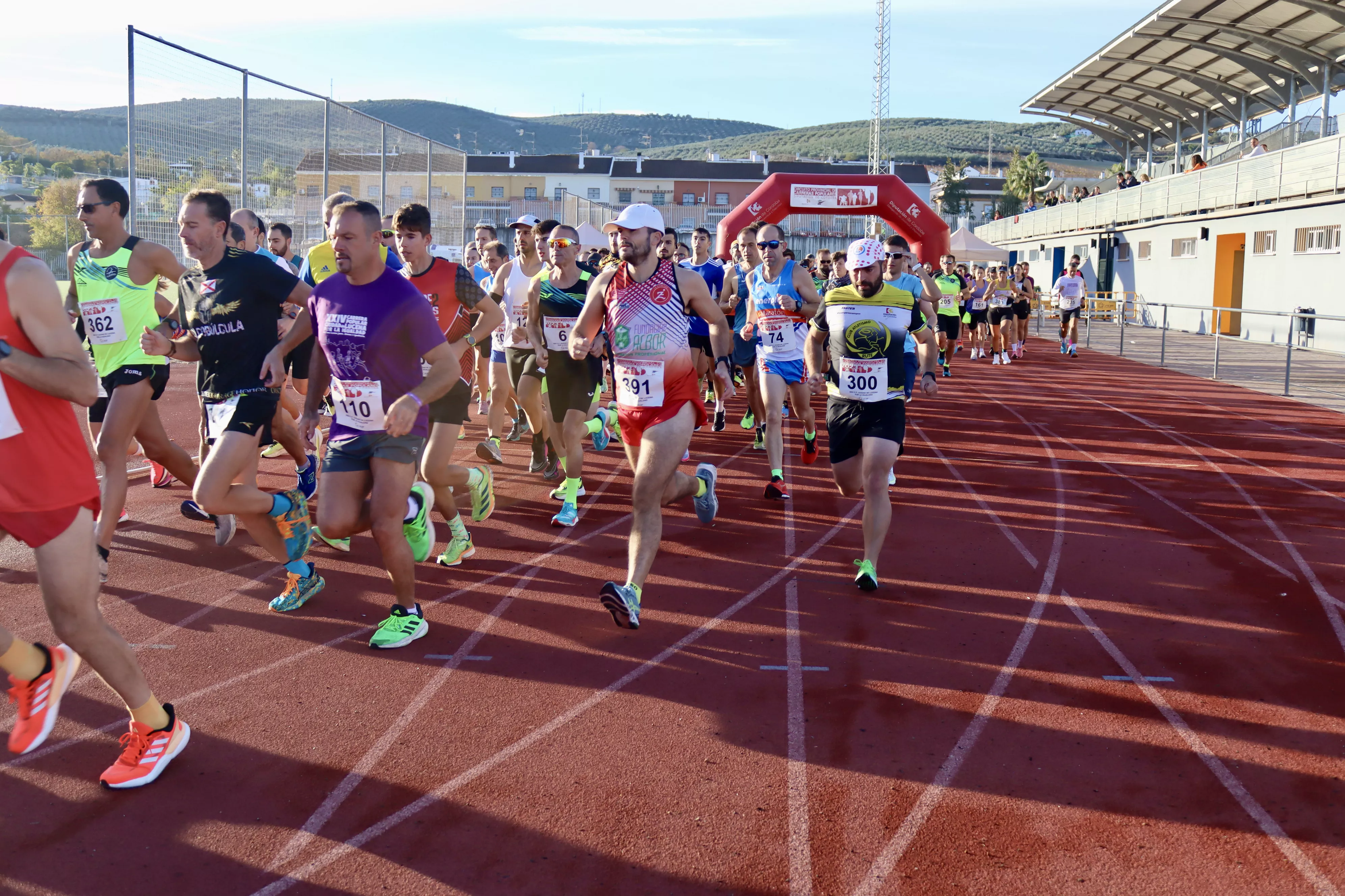 XXIV Carrera Popular Ciudad de Lucena. Salida XXIV Carrera Popular Ciudad de Lucena. Salida