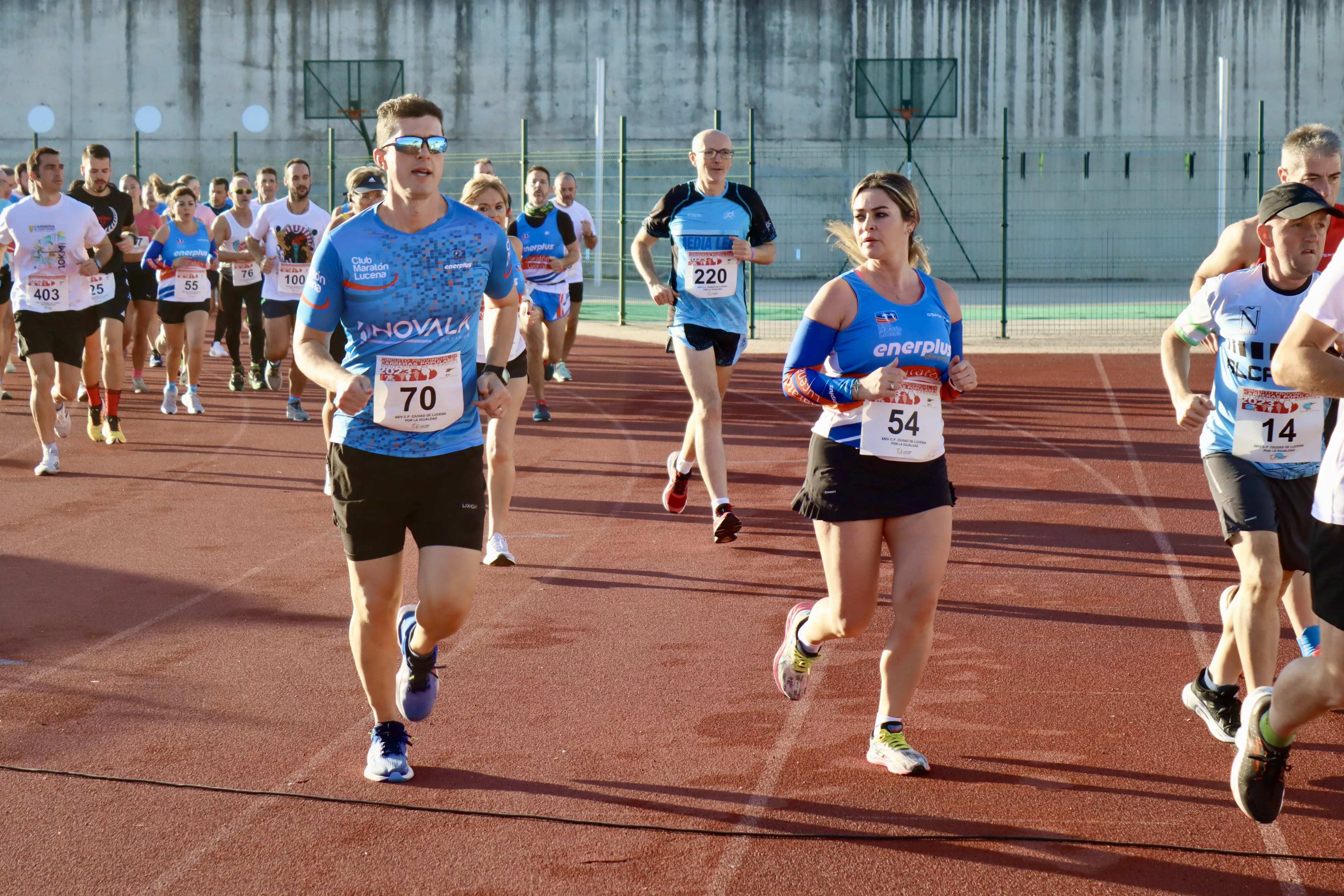 XXIV Carrera Popular Ciudad de Lucena. Salida XXIV Carrera Popular Ciudad de Lucena. Salida