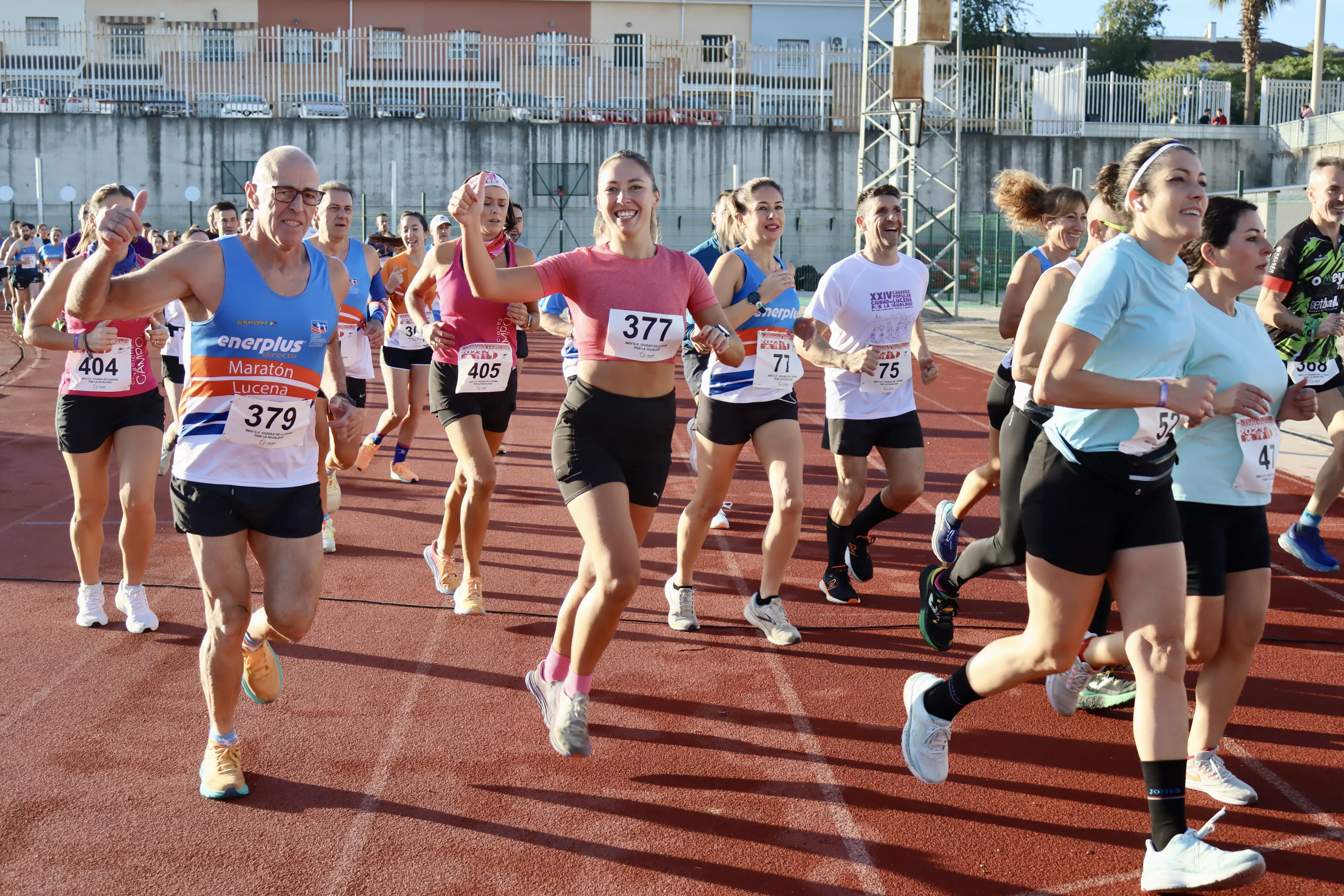 XXIV Carrera Popular Ciudad de Lucena. Salida XXIV Carrera Popular Ciudad de Lucena. Salida