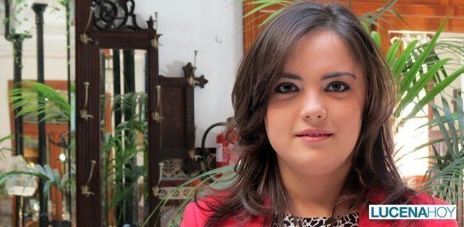  Carolina Osuna, dama de la corte aracelitana: "Todas estamos muy unidas para cualquier decisión" 