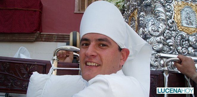  Juan Carlos García, manijero de la Virgen en su Día: "Le he pedido a María que se acuerde de los que nunca la han santeado" 
