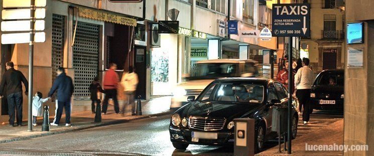  La parada de taxis se trasladará al paseo del Coso a partir del día 12 