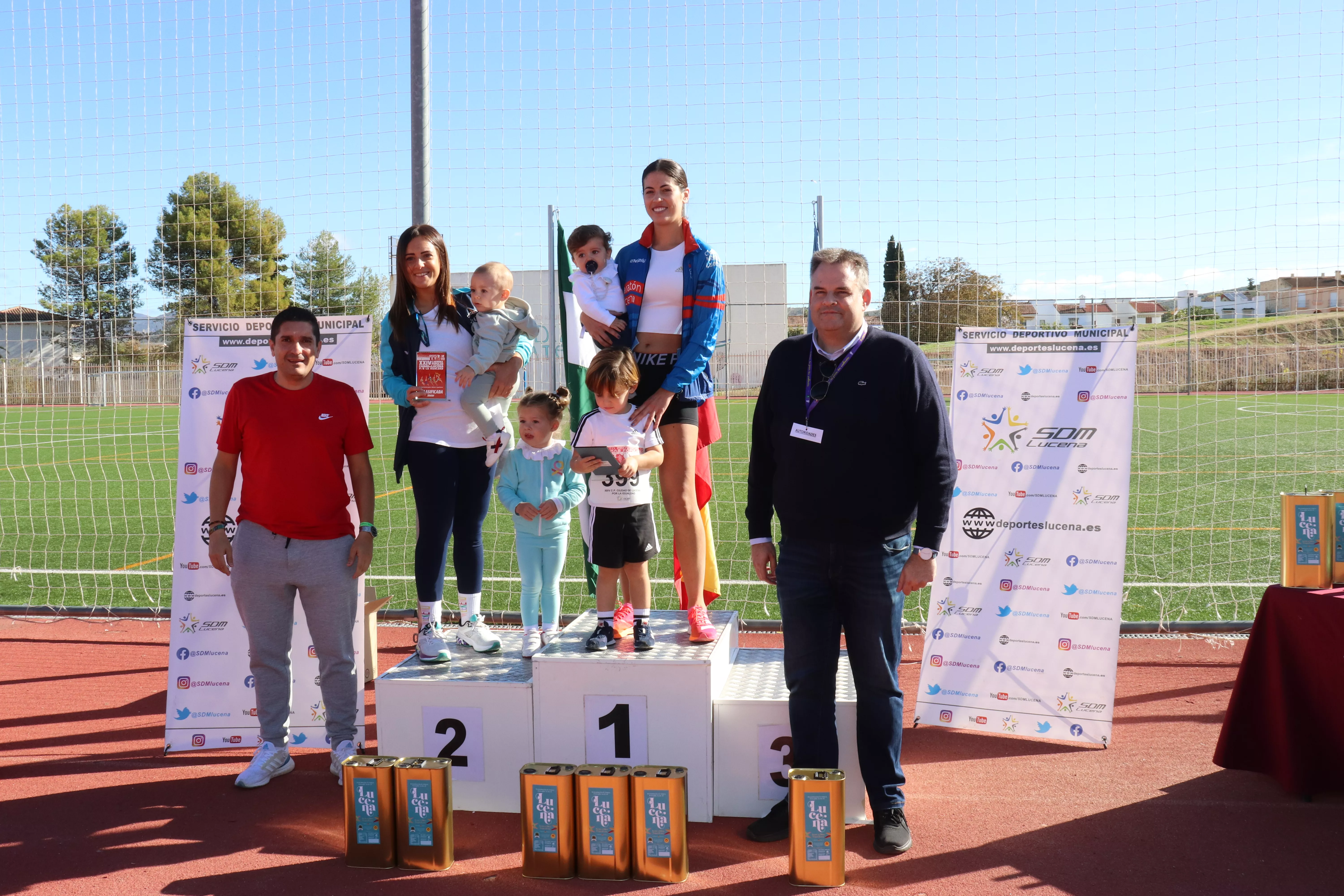XXIV Carrera Popular 'Ciudad de Lucena'. Podium XXIV Carrera Popular 'Ciudad de Lucena'. Podium