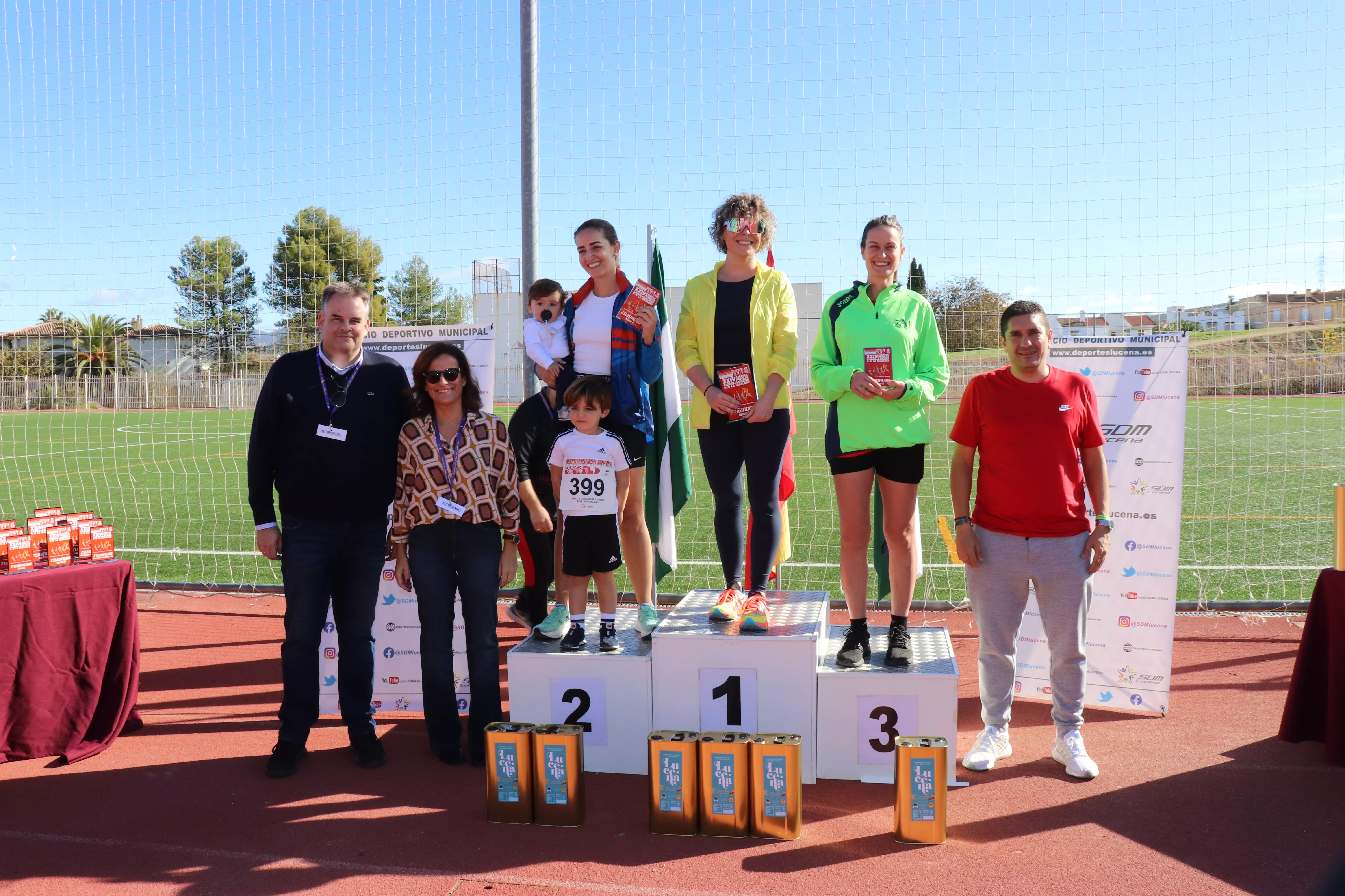 XXIV Carrera Popular 'Ciudad de Lucena'. Podium XXIV Carrera Popular 'Ciudad de Lucena'. Podium
