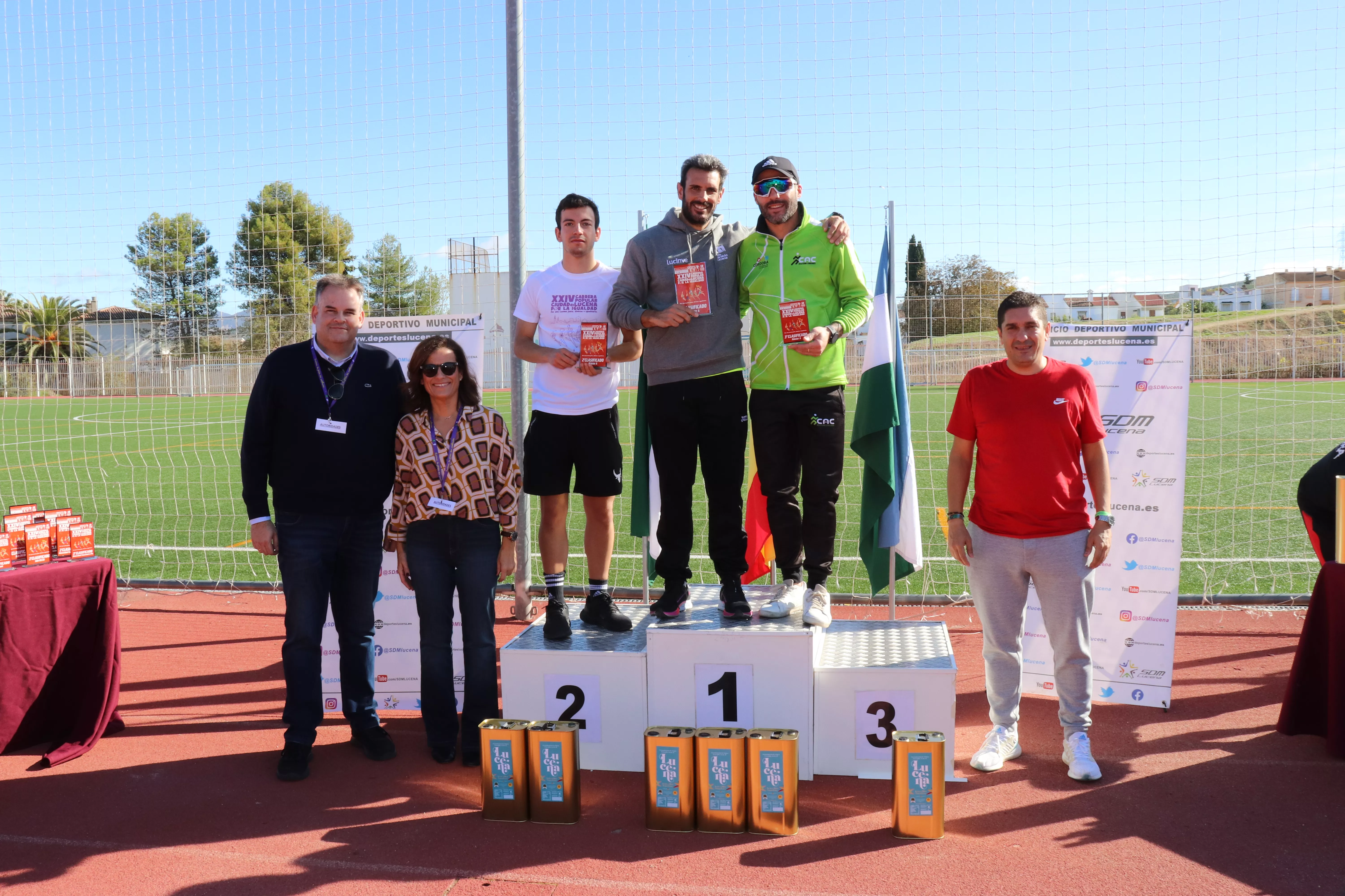 XXIV Carrera Popular 'Ciudad de Lucena'. Podium XXIV Carrera Popular 'Ciudad de Lucena'. Podium