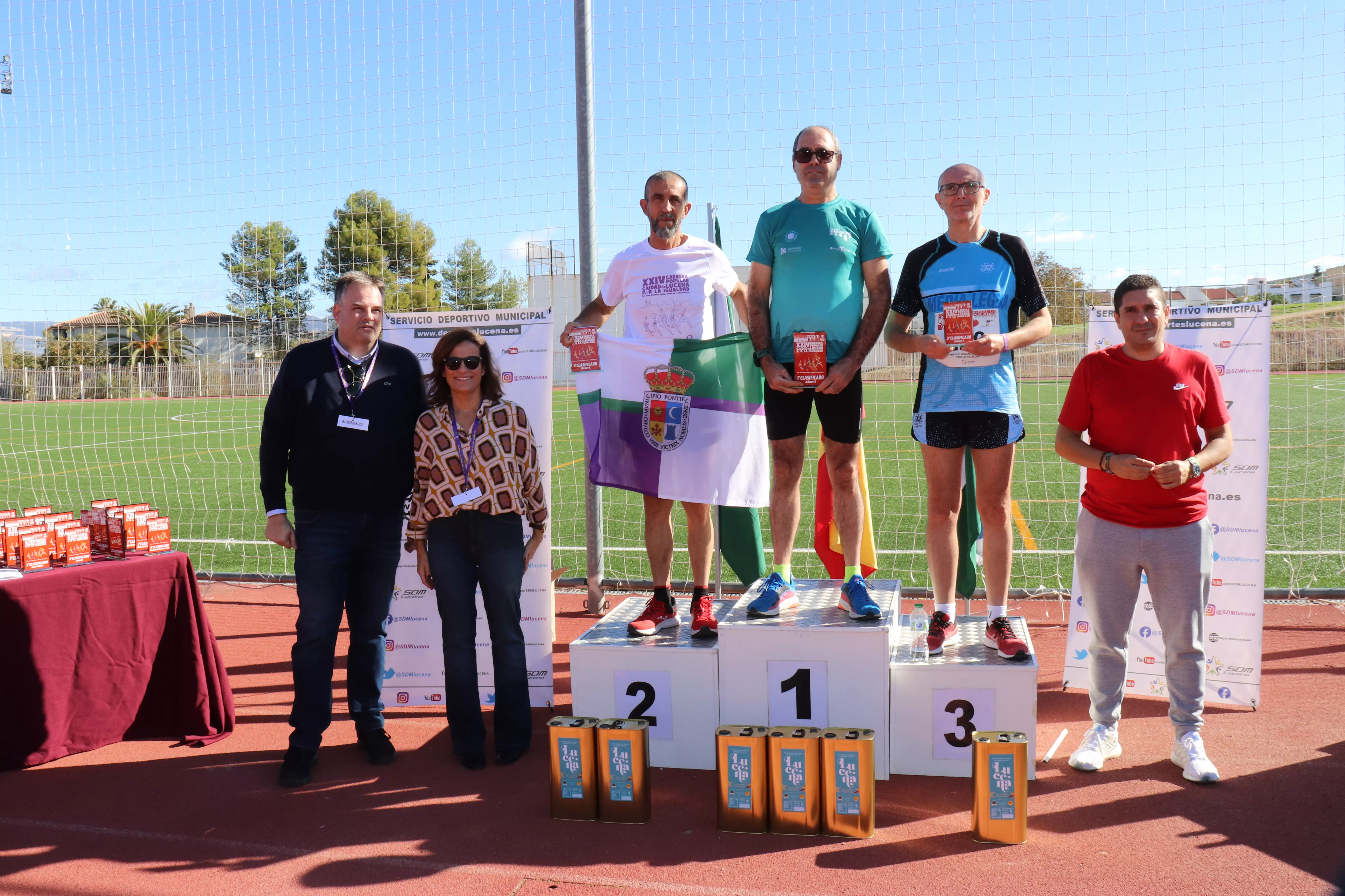 XXIV Carrera Popular 'Ciudad de Lucena'. Podium XXIV Carrera Popular 'Ciudad de Lucena'. Podium