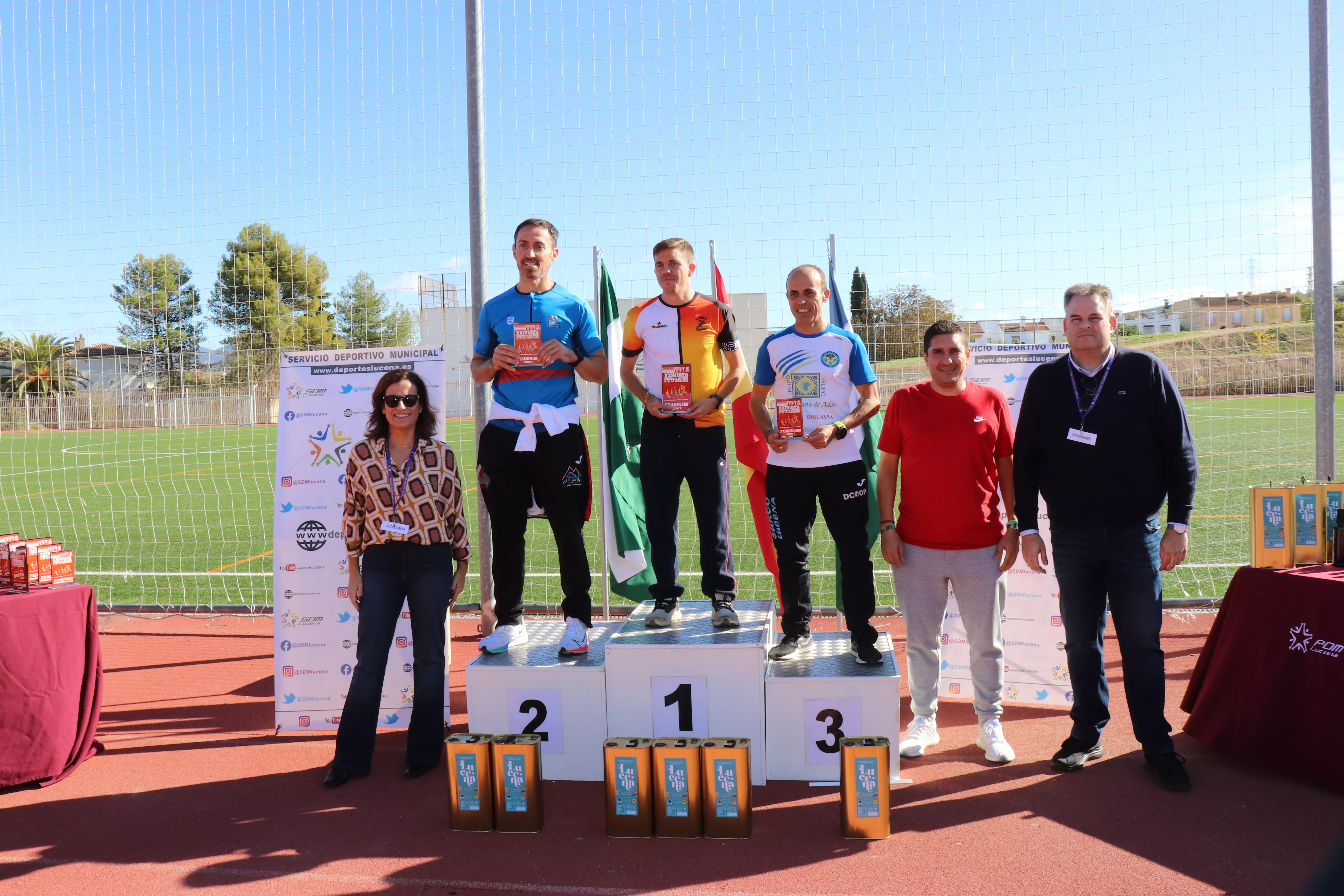 XXIV Carrera Popular 'Ciudad de Lucena'. Podium XXIV Carrera Popular 'Ciudad de Lucena'. Podium