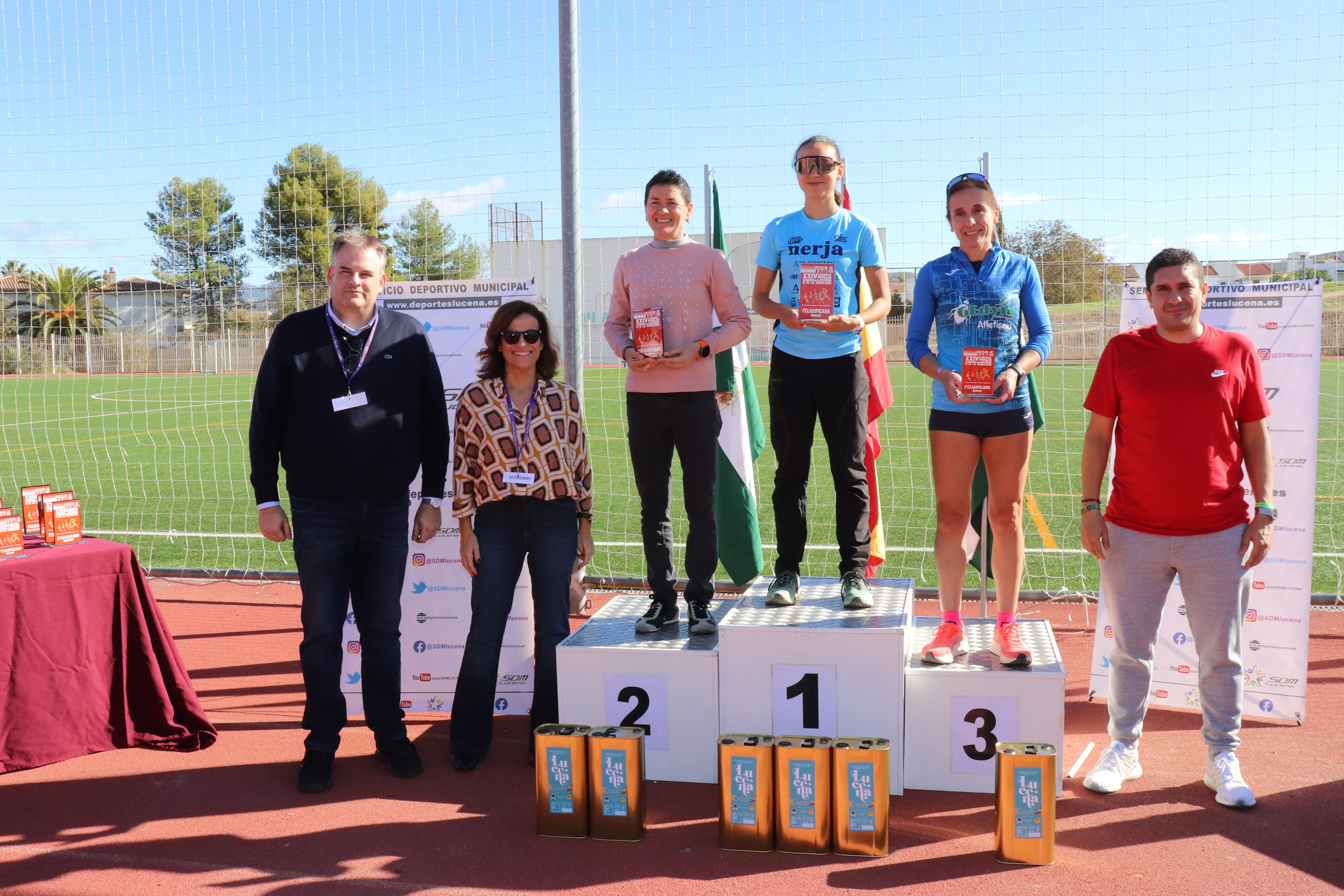 XXIV Carrera Popular 'Ciudad de Lucena'. Podium XXIV Carrera Popular 'Ciudad de Lucena'. Podium