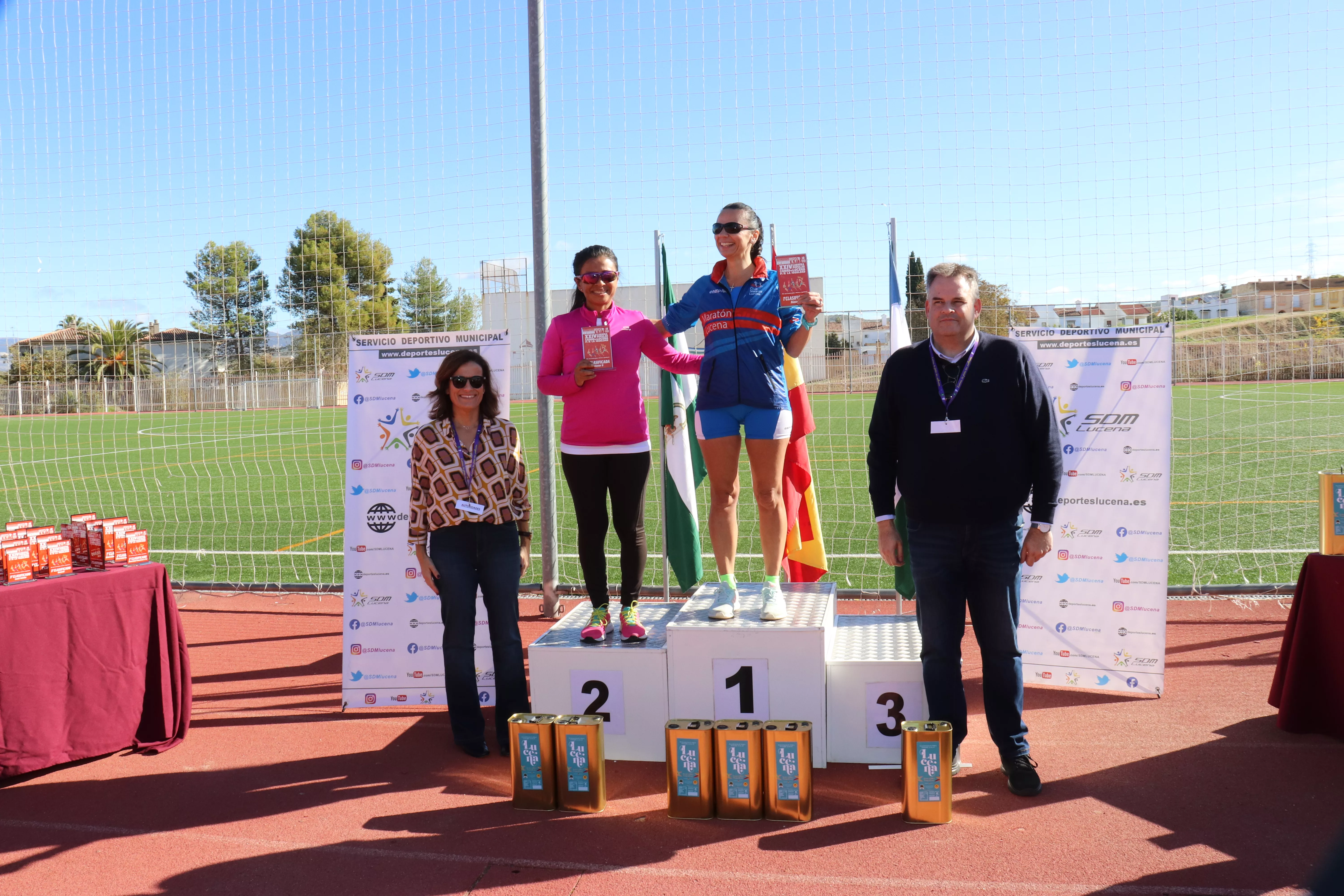XXIV Carrera Popular 'Ciudad de Lucena'. Podium XXIV Carrera Popular 'Ciudad de Lucena'. Podium