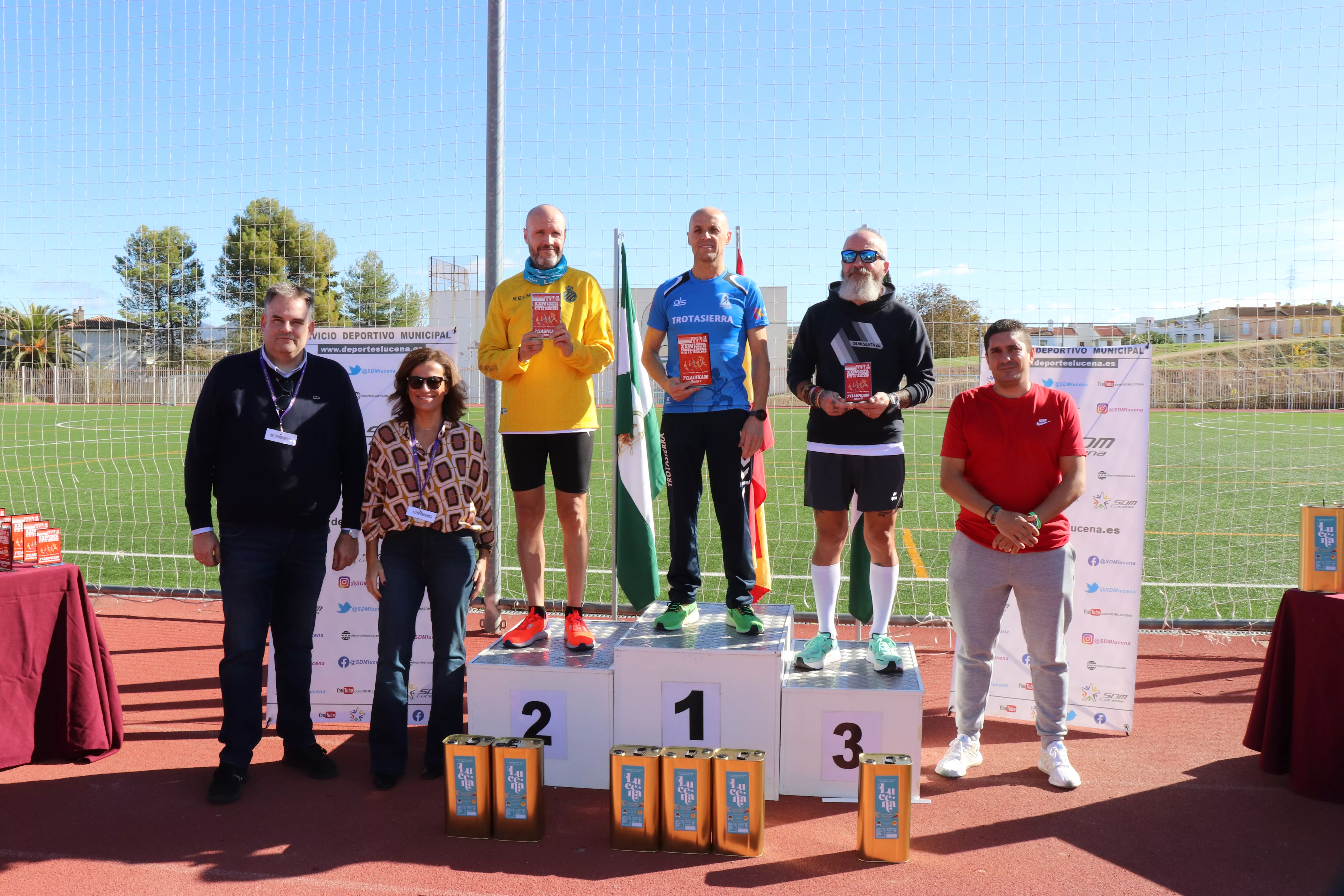 XXIV Carrera Popular 'Ciudad de Lucena'. Podium XXIV Carrera Popular 'Ciudad de Lucena'. Podium