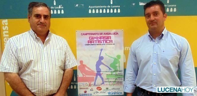  Los campeonatos andaluces de gimnasia artística absoluto y escolar llegarán a Lucena el 24 y 25 de mayo 