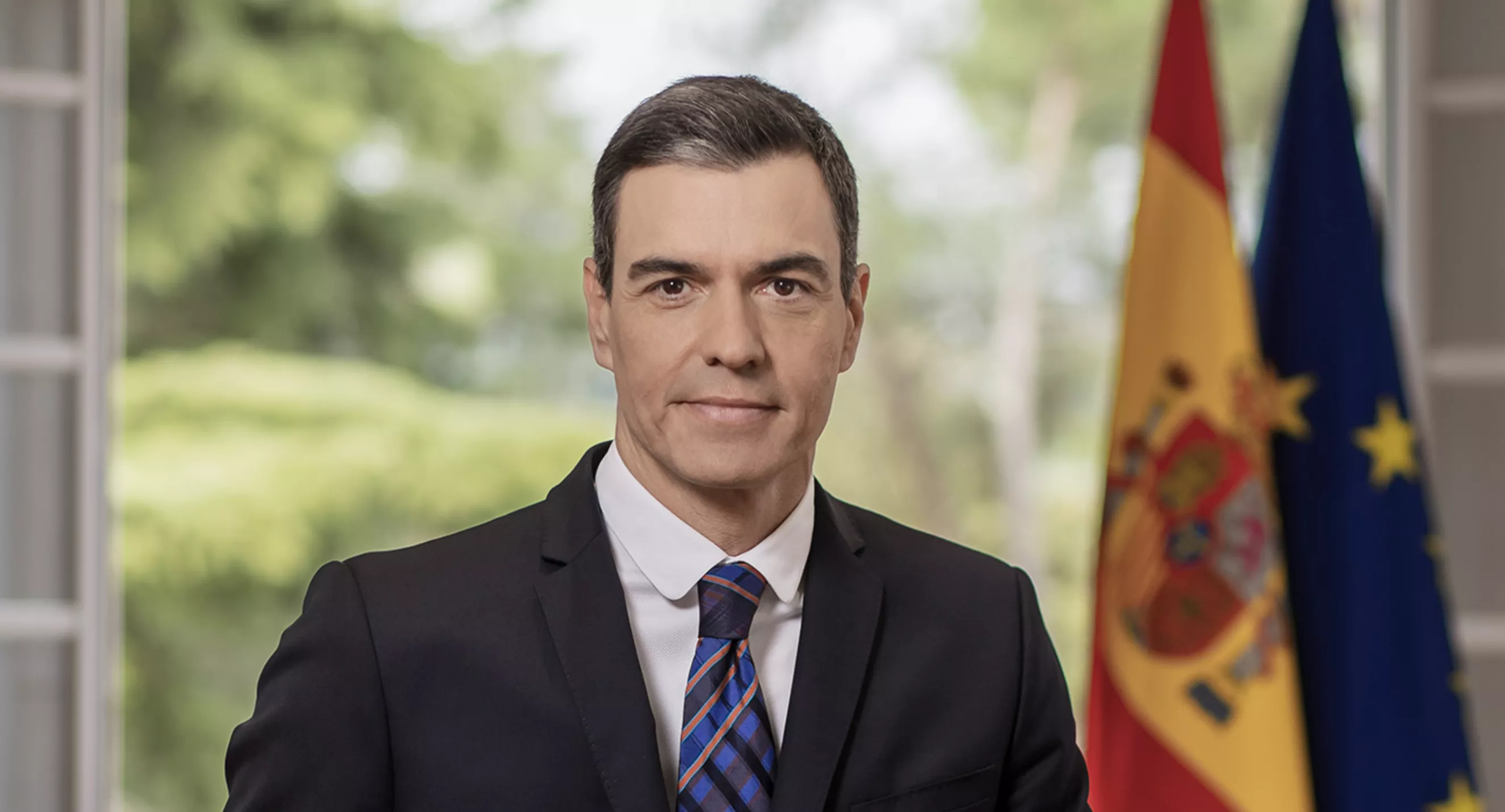 Foto oficial del Presidente del Gobierno en funciones, Pedro Sánchez. Foto: Pool Moncloa