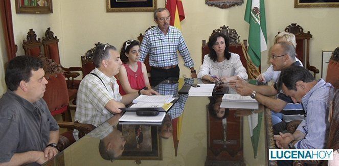  Priego: Comienzan las obras de la primera fase de iluminación de la plaza de toros 