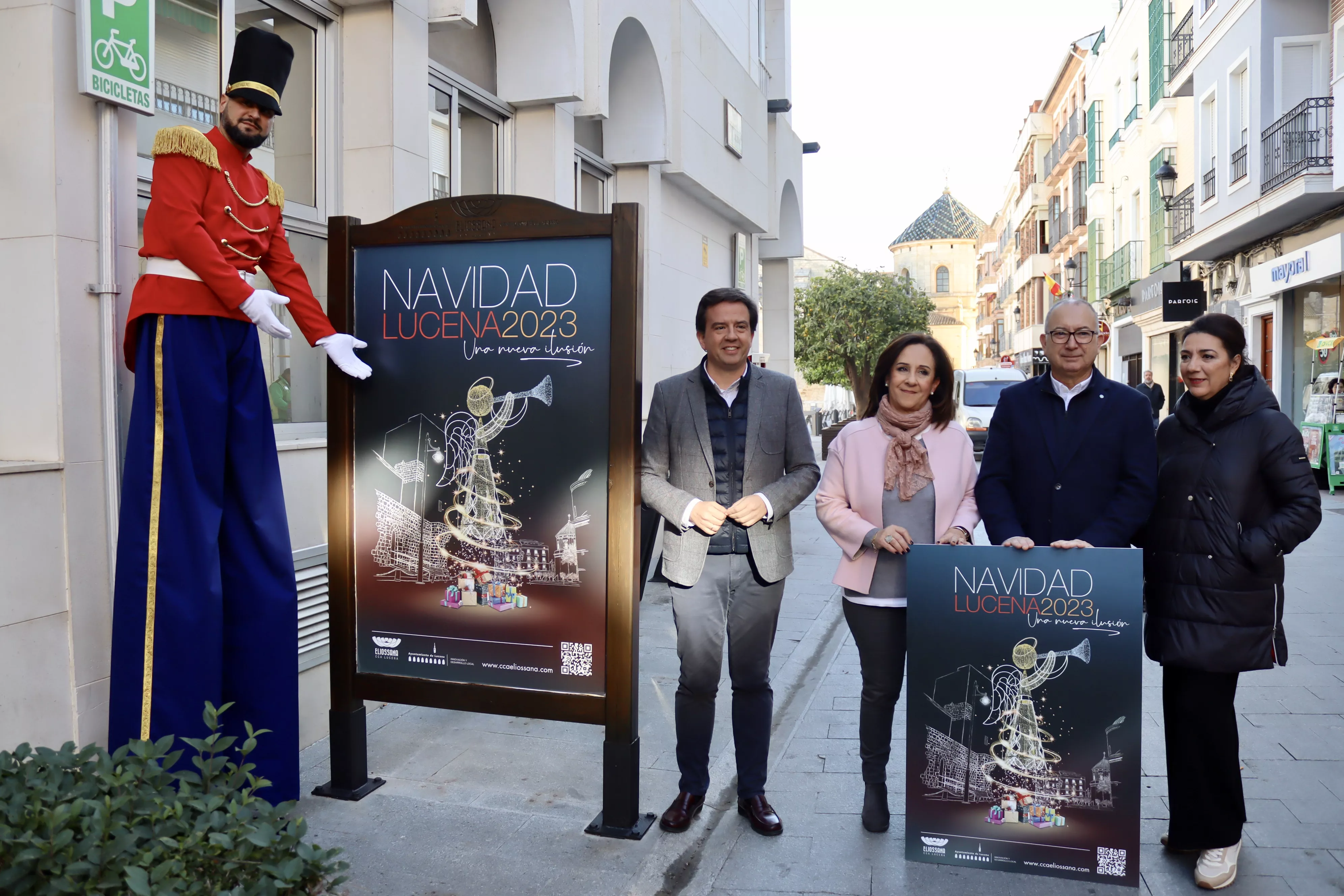 Presentación de las actividades del programa de Navidad de Lucena