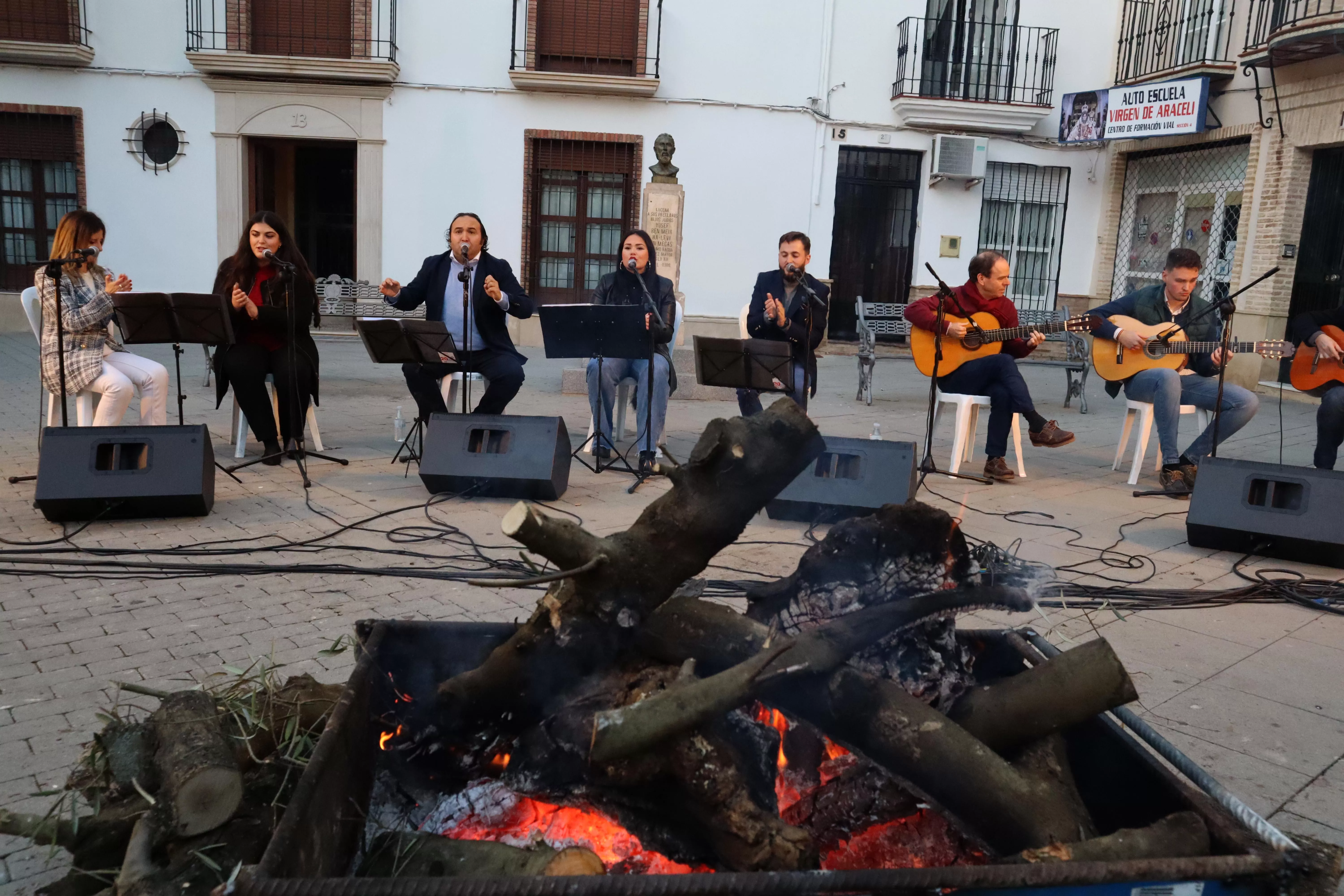 Una imagen de la 'zambomba flamenca' del pasado año