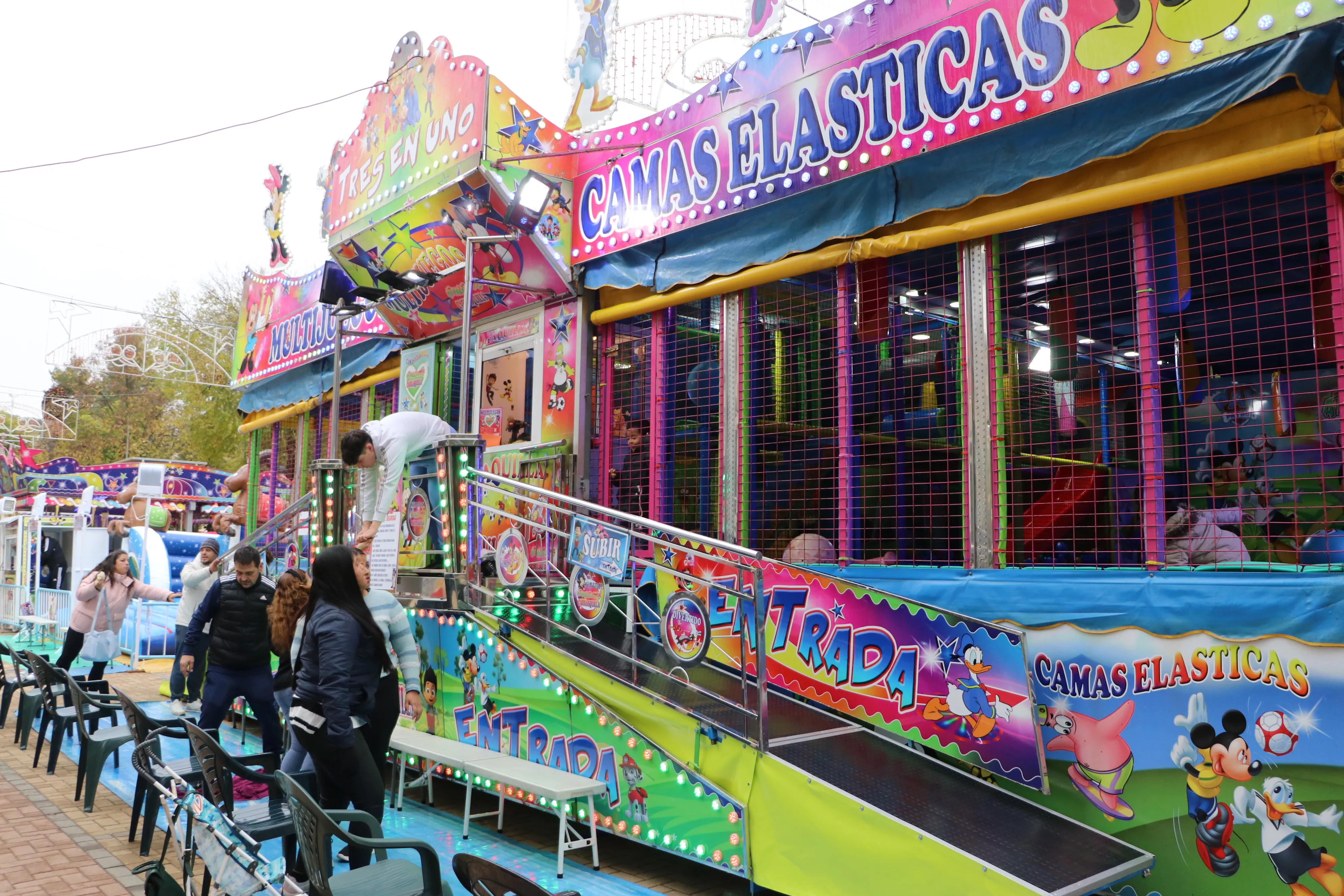 Espacio de ocio navideño en el Paseo de Rojas Espacio de ocio navideño en el Paseo de Rojas